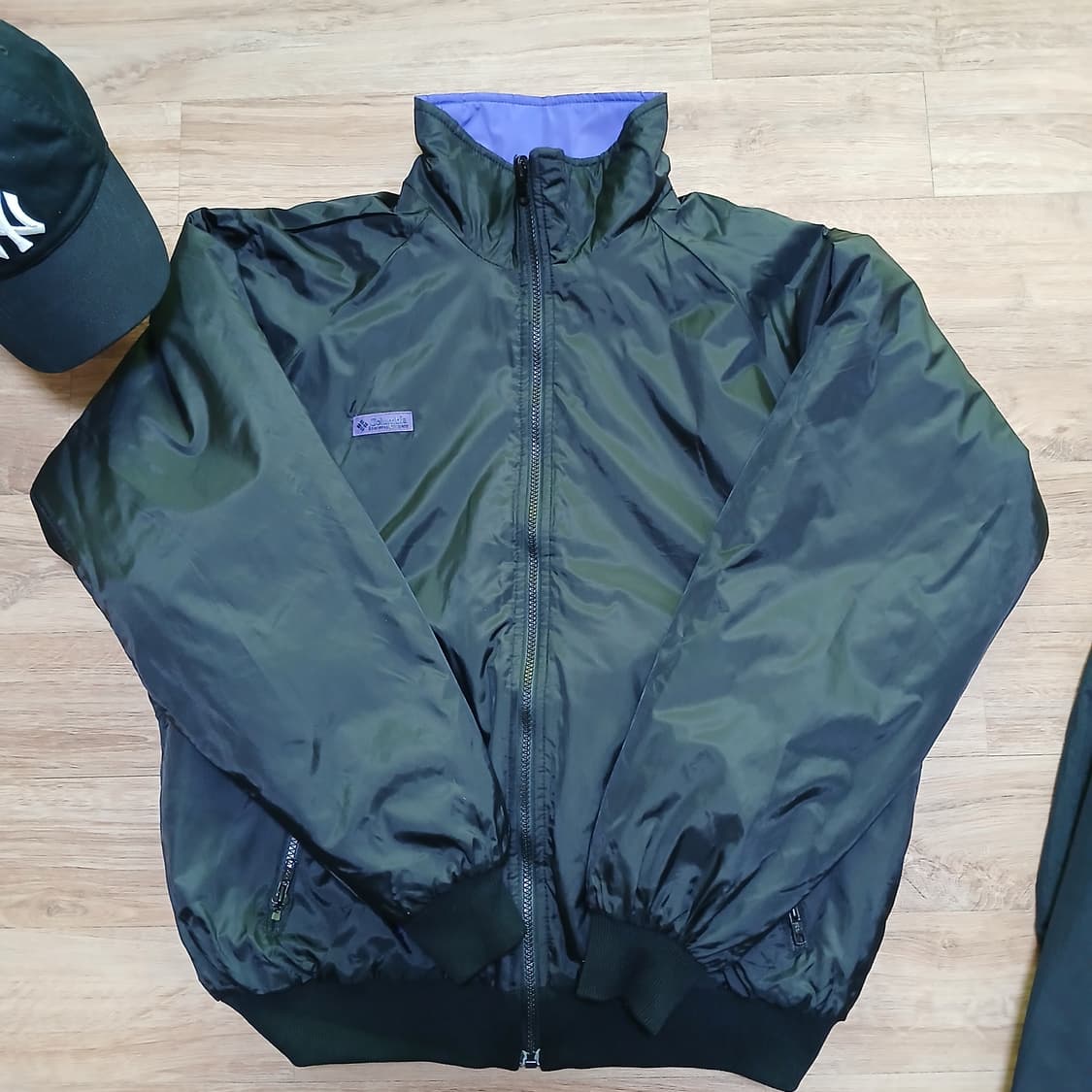 Columbia 컬럼비아 양면 점퍼 나일론 자켓 패딩 콜롬비아 상품이미지9