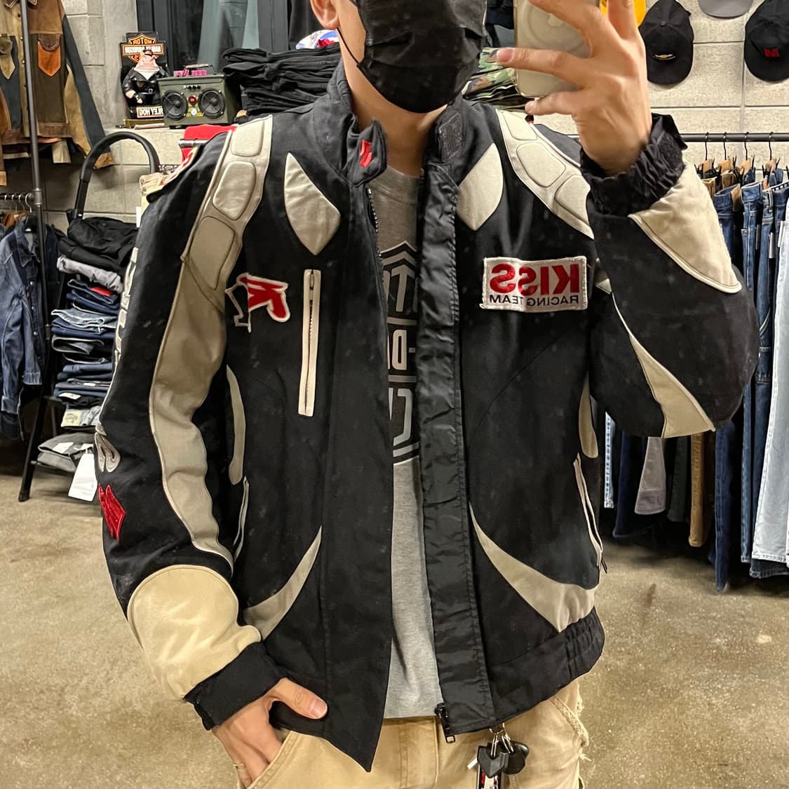 90s 스즈키 요시무라 레이싱 자켓 (110) 상품이미지8