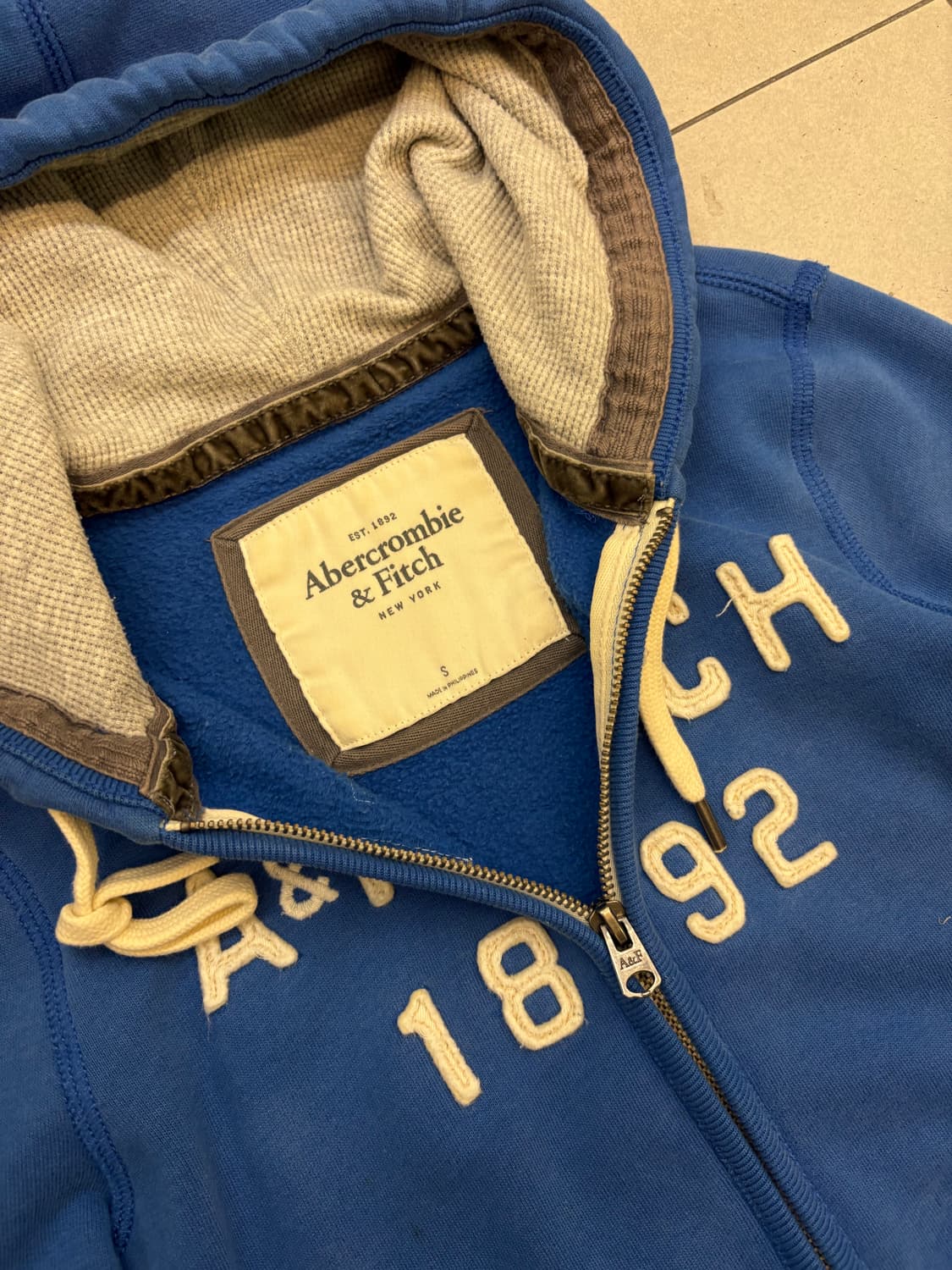 아베크롬비 1892 블루 후드집업 상품이미지6