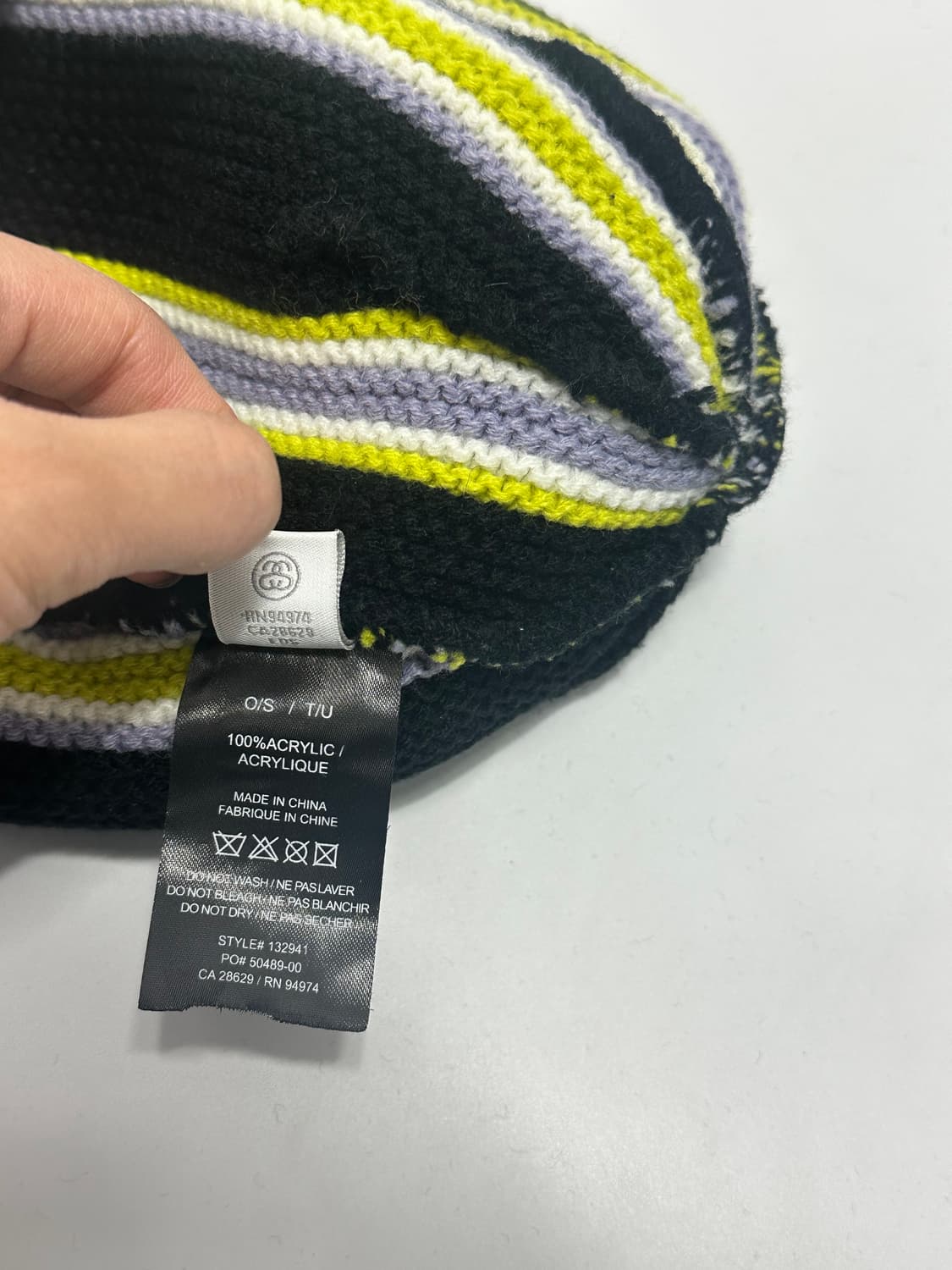 스투시 바티칼 스트라이프 비니 상품이미지8