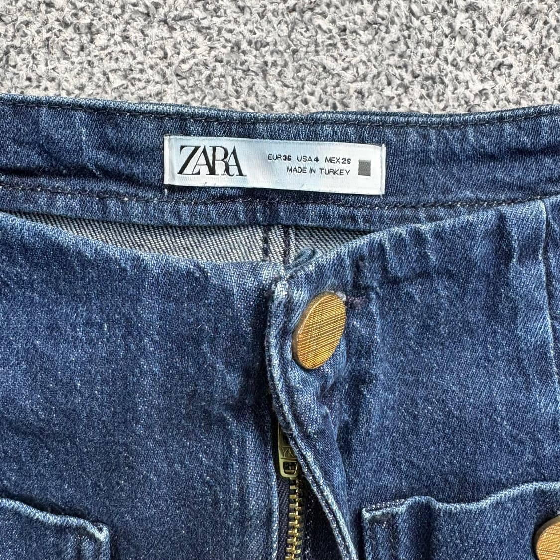 26 자라 데님 투포켓 부츠컷 청바지 0413J 상품이미지2