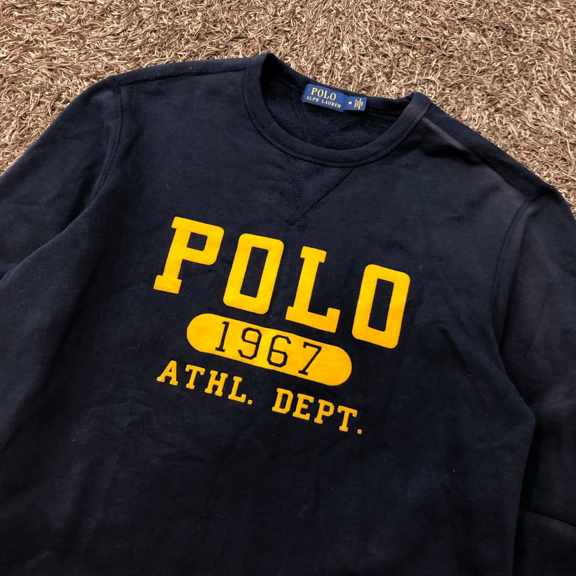 폴로 랄프로렌 로고 페이딩 스웻셔츠 맨투맨 상품이미지2