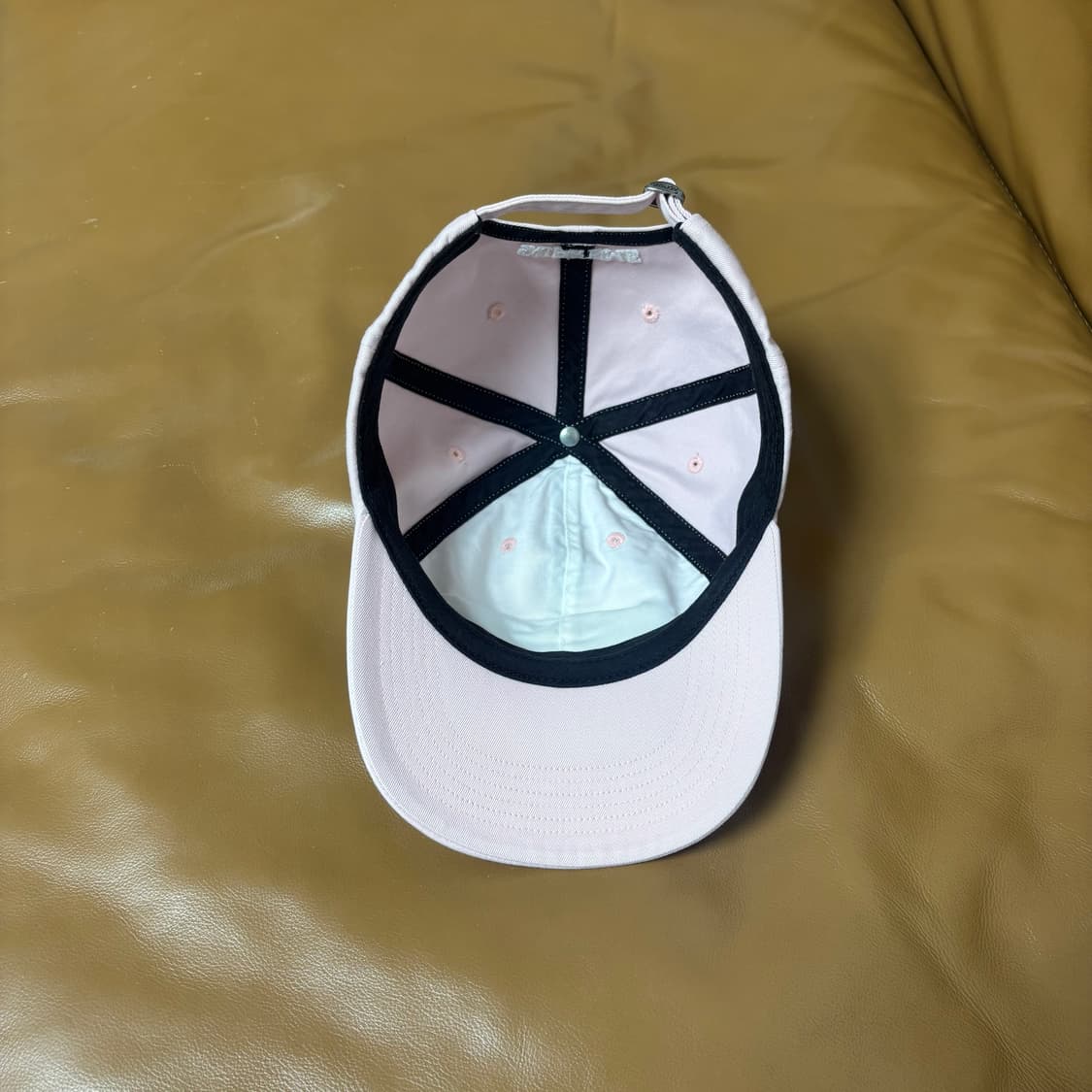 Supreme 슈프림 23ss 오발 워시드 핑크 6패널 볼캡 모자 상품이미지6