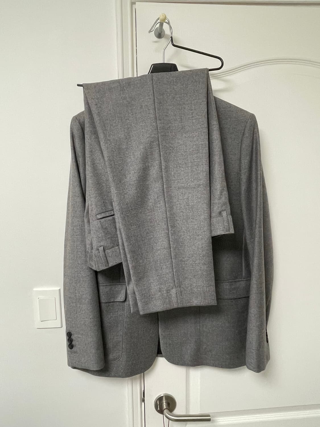 COS 투버튼 울 셋업 그레이 사이즈52 (대략 105-34) 새것 수준 상품이미지4