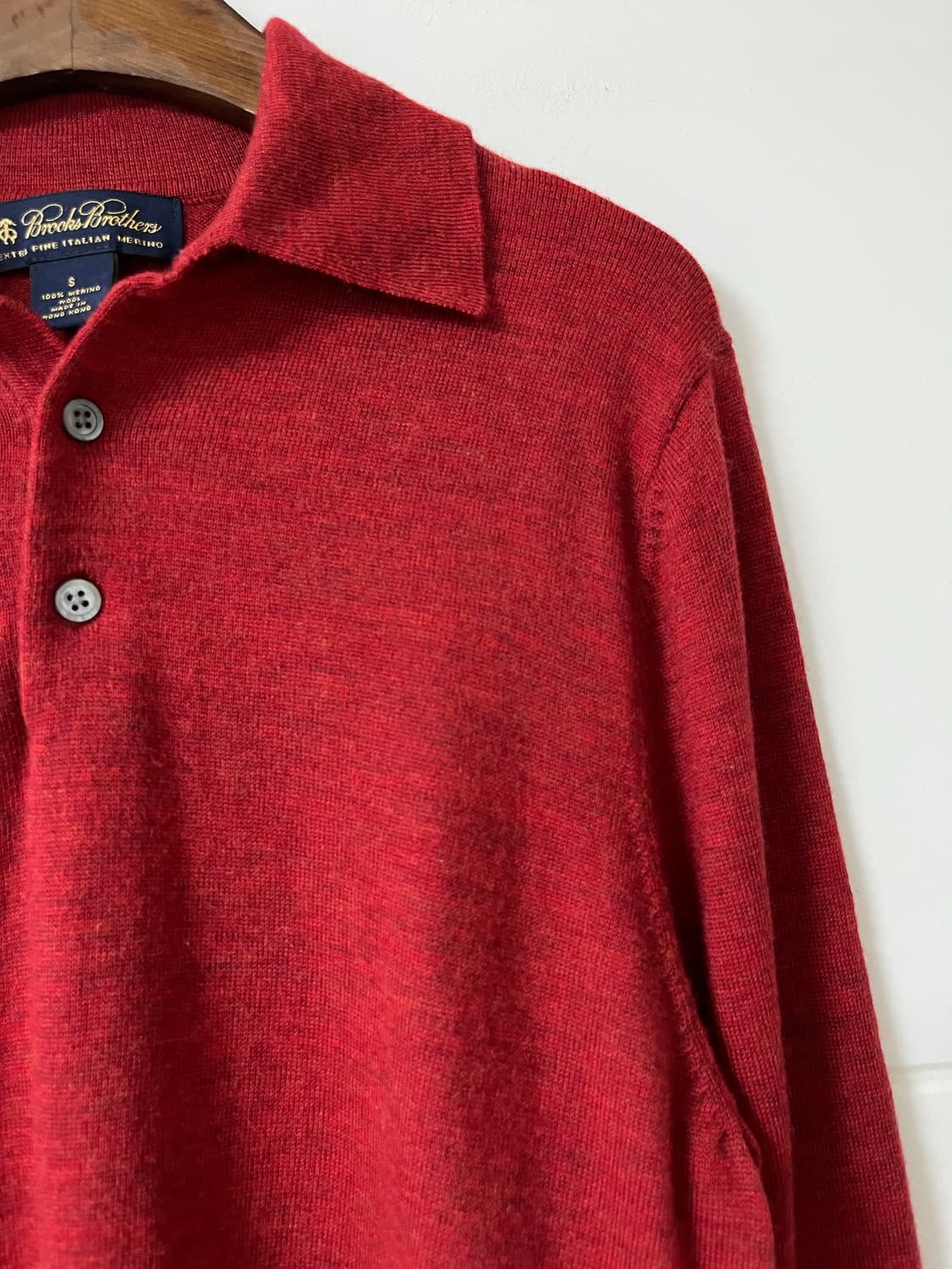 브룩스브라더스 카라 울 니트 상품이미지3