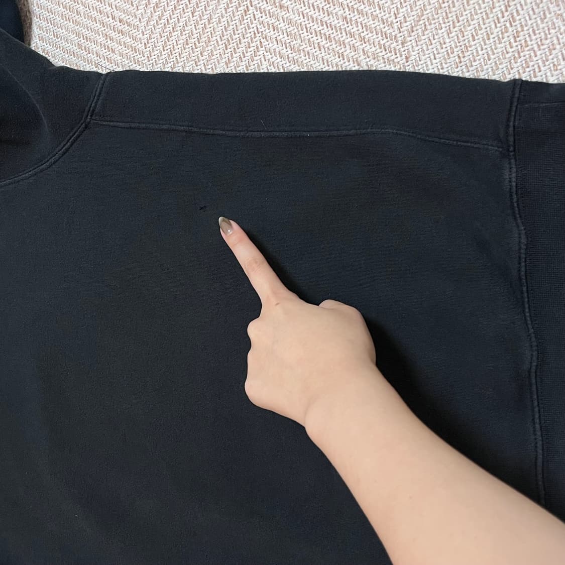 [정품] 나이키 블랙 푸츄라 후드티 [ L ] 상품이미지8