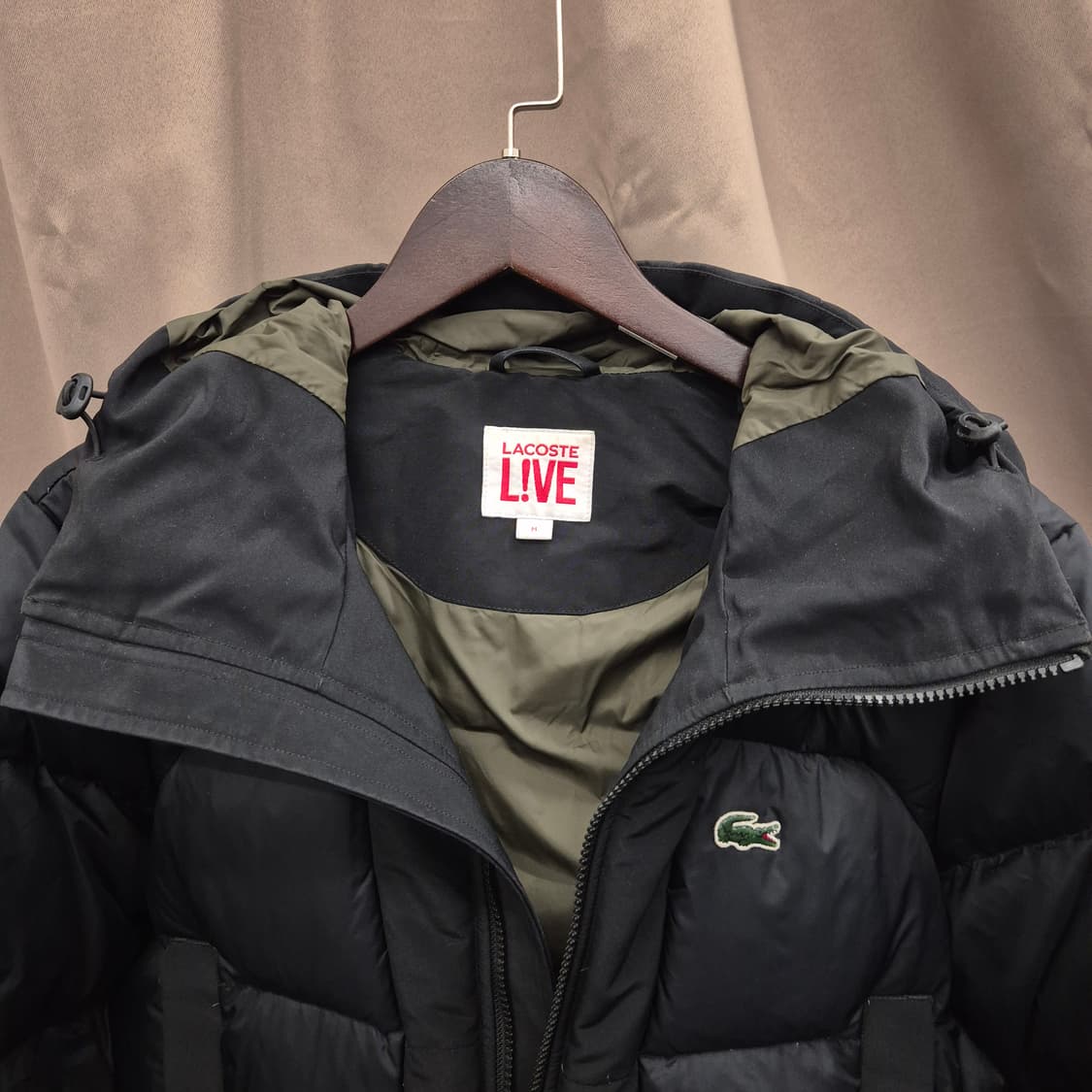 라코스테 다운 롱패딩 M 상품이미지2