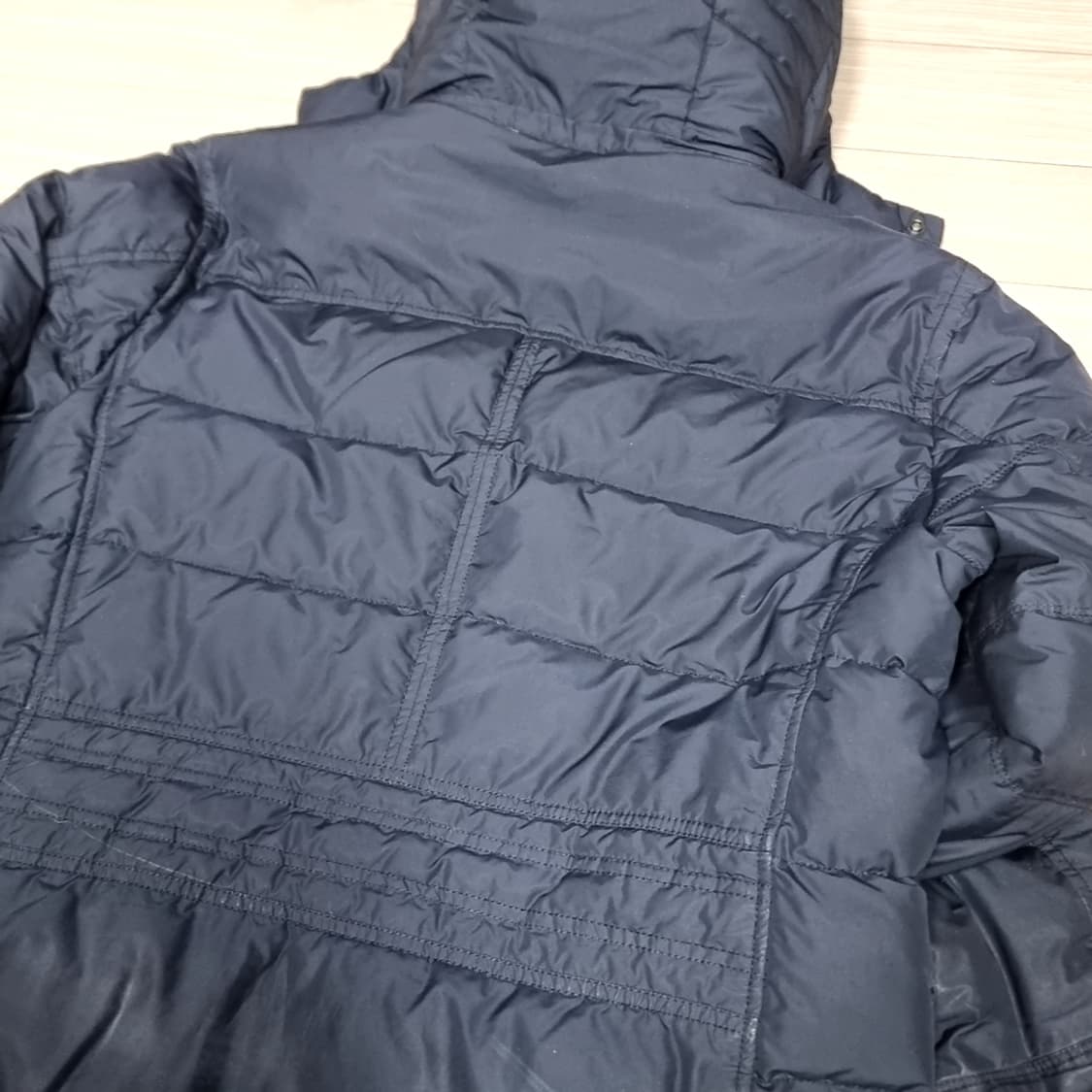 헨리코튼 네이비 후드 거위털 패딩 점퍼(100) 상품이미지5