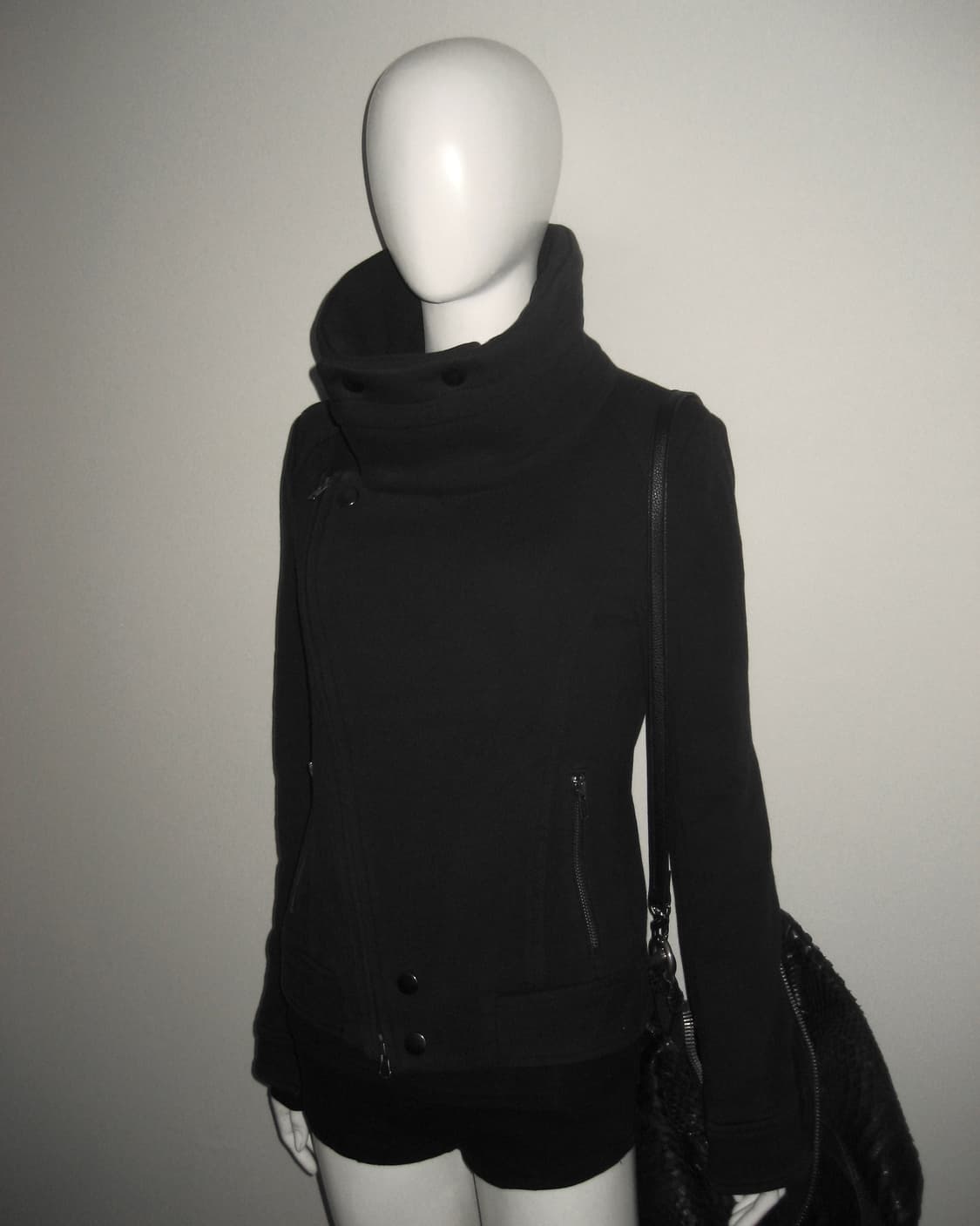 MOUSSY 하이넥 비대칭 보노 집업 자켓 상품이미지6