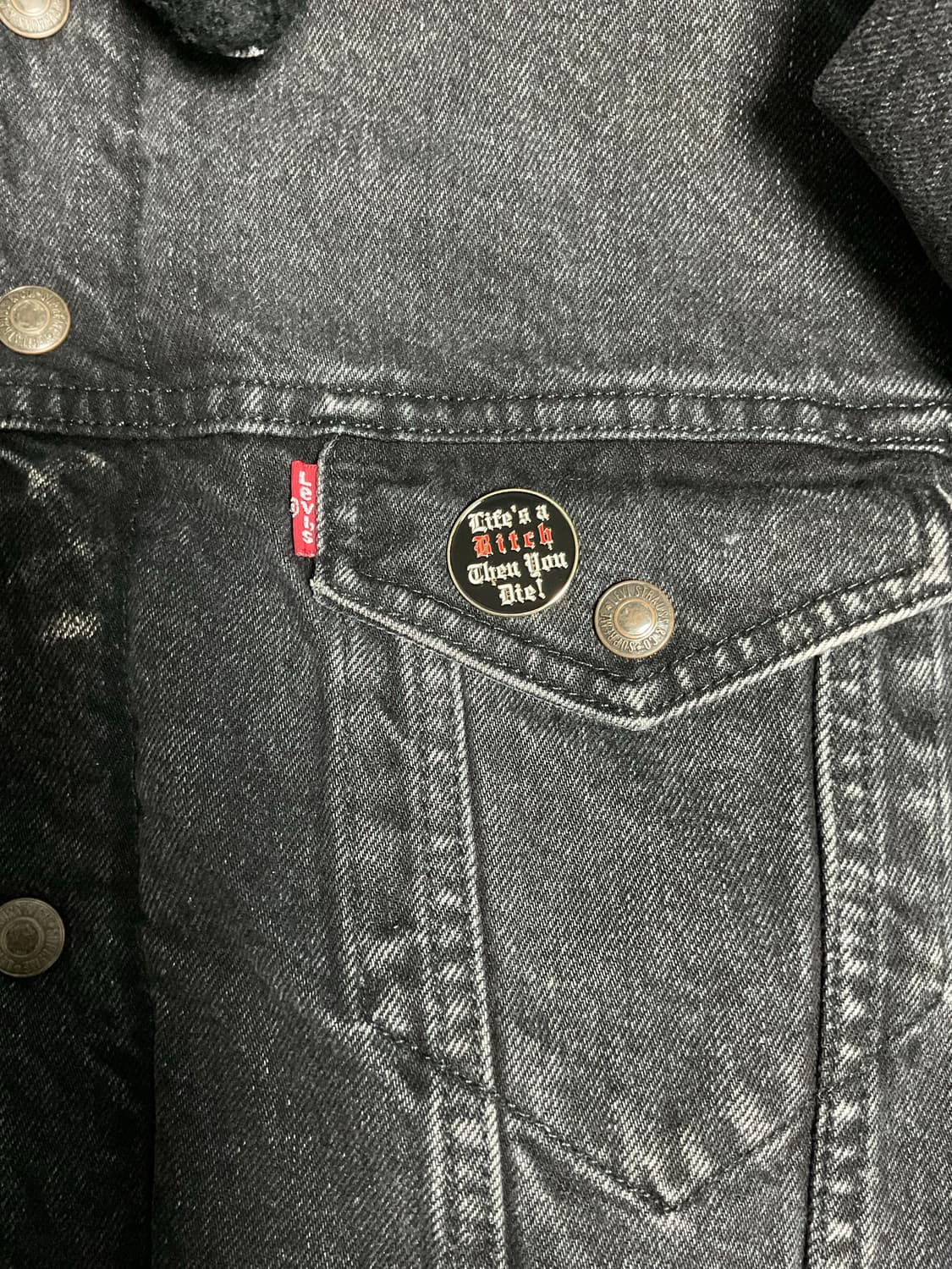 Fw16 리바이스 x 슈프림 쉐르파 트러커 자켓 M 상품이미지7