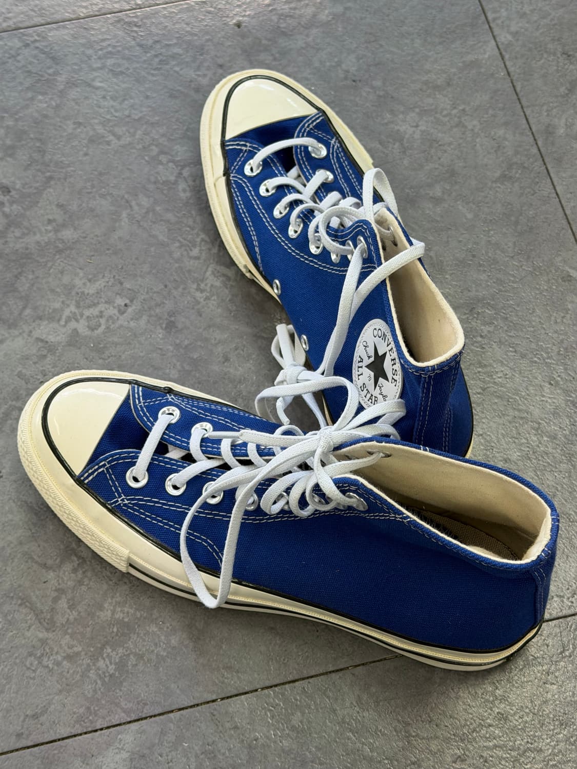 컨버스 하이 척테일러 블루 260사이즈 상품이미지3