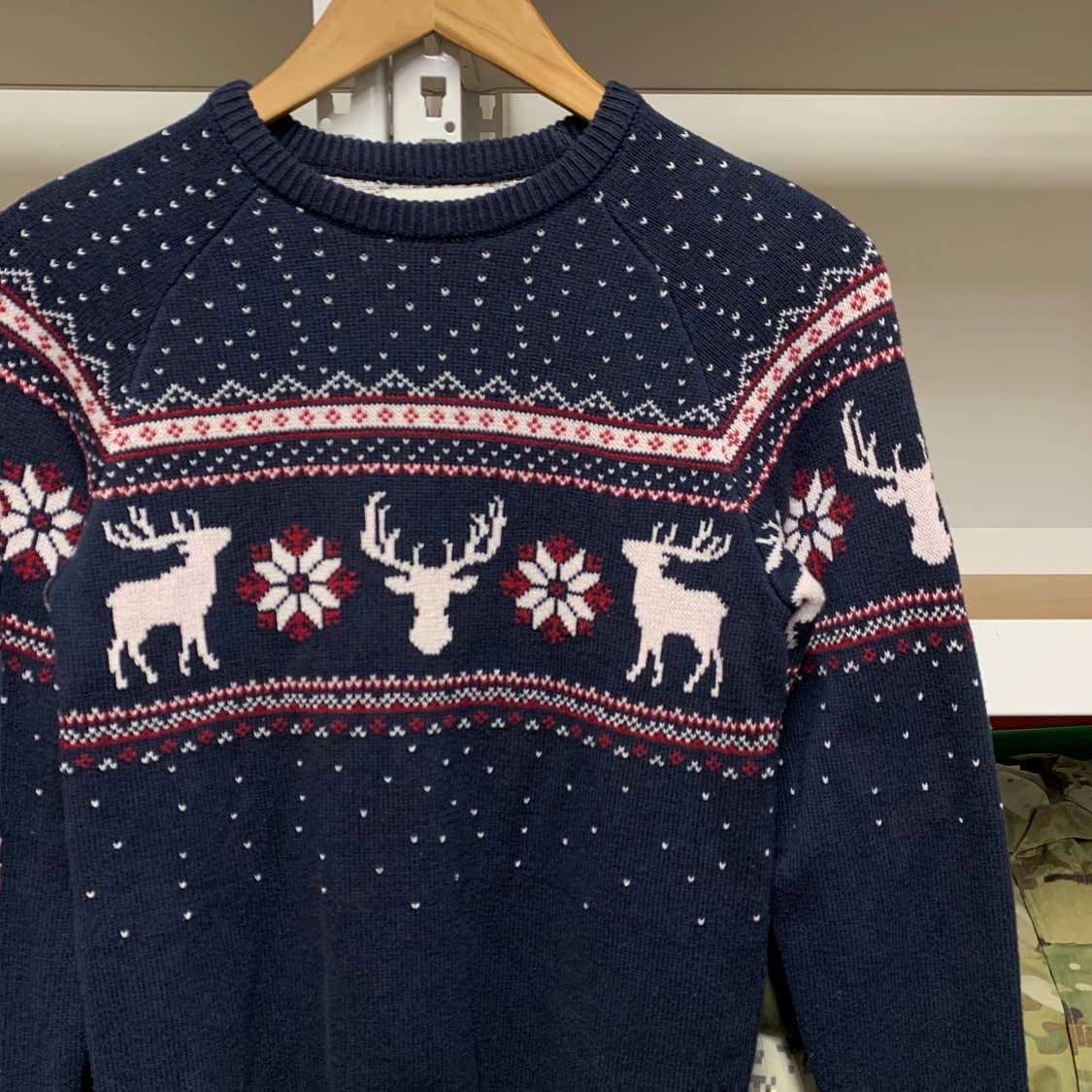 [S] 햄프턴 리퍼블릭 노르딕 패턴 니트 상품이미지1