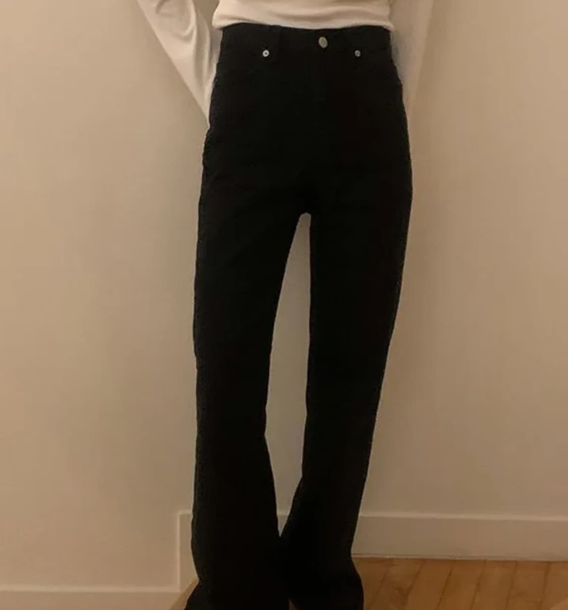 프렌치오브 블랙 부츠컷 상품이미지1
