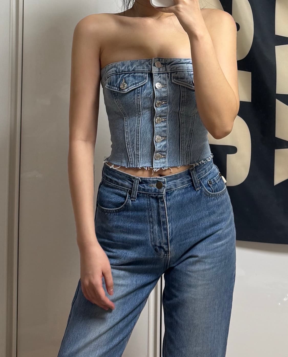 (반택포) 자라 청튜브탑 상품이미지1