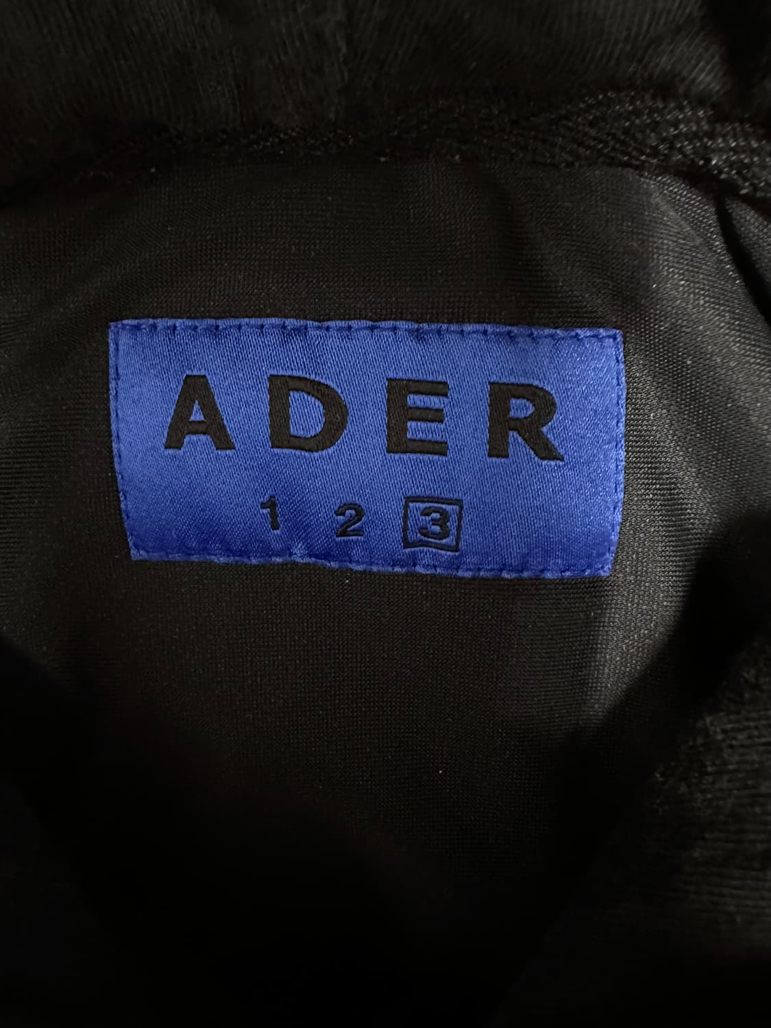 아더에러 테트리스 레더패치 블랙 후드티 상품이미지5