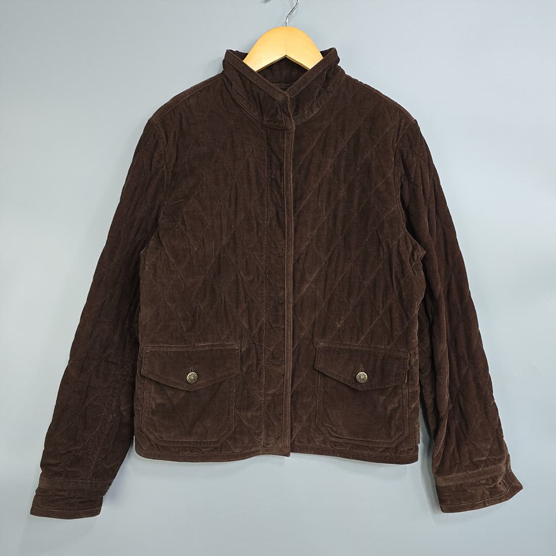 에디바우어 퀼팅 코듀로이 자켓 M 상품이미지1