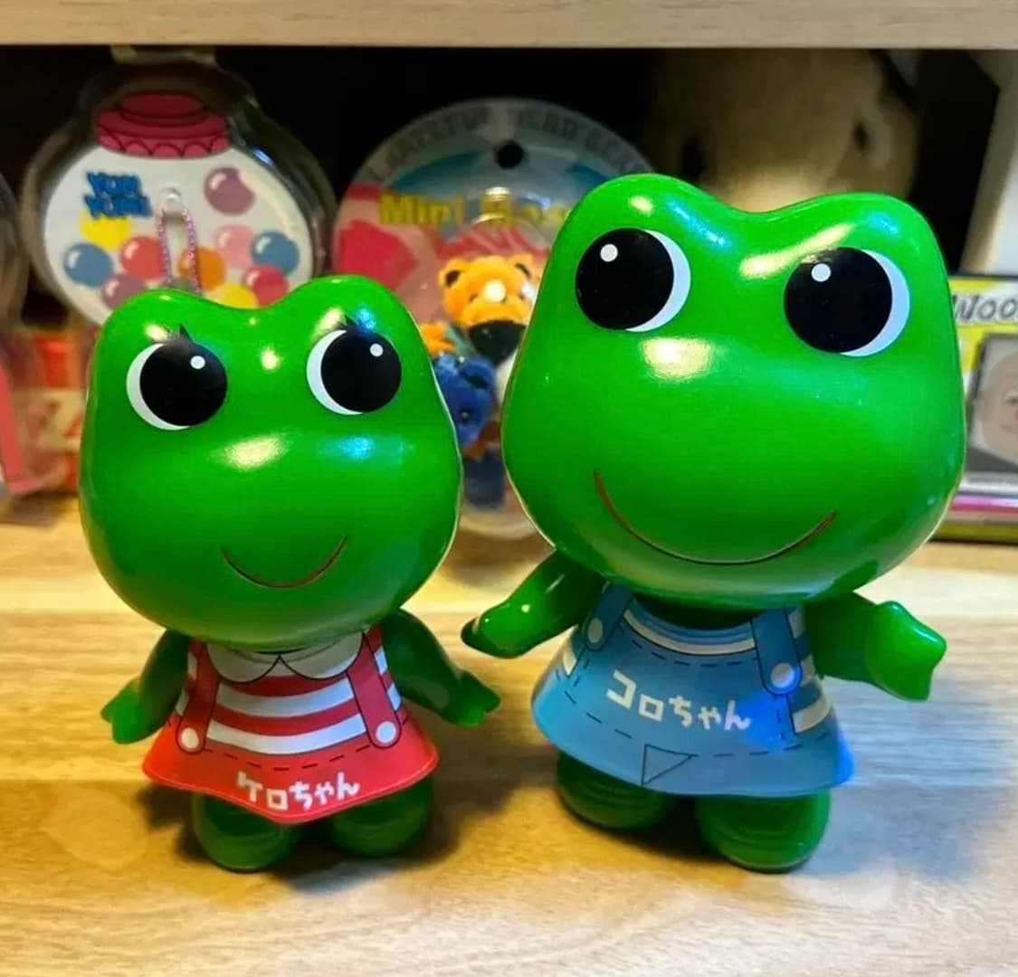 케로짱 코로짱 소프비 피규어 커플세트 상품이미지1