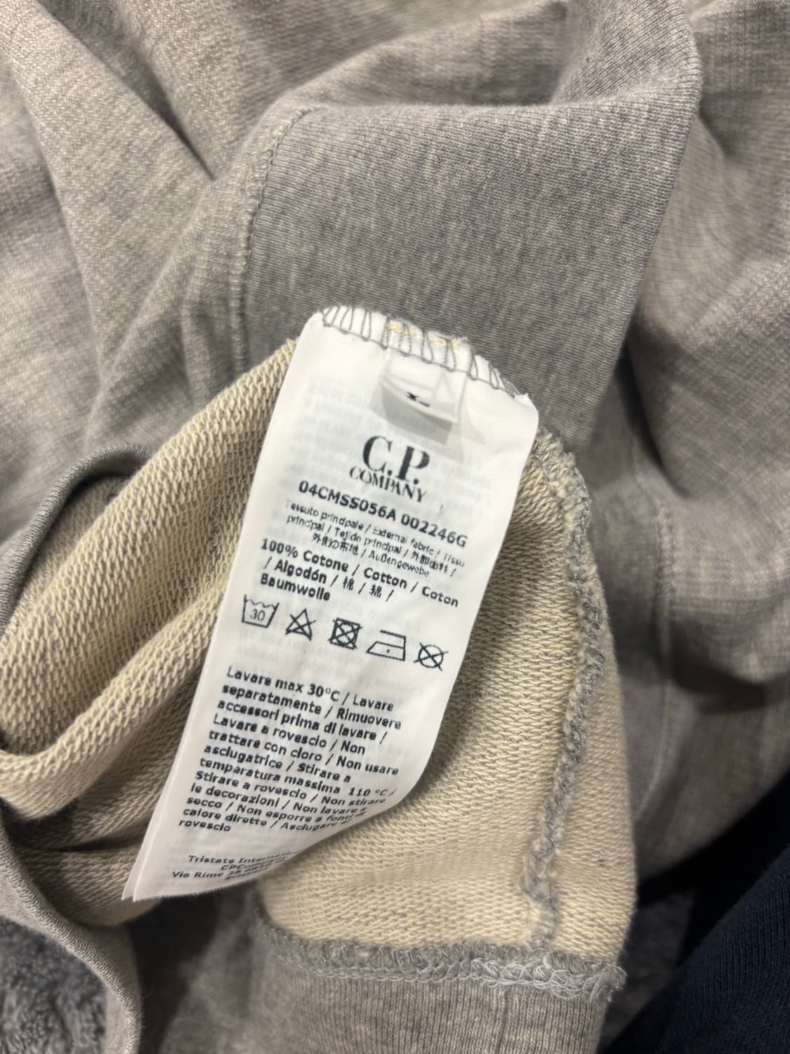 CP컴퍼니 렌즈와펜 맨투맨 티셔츠 M93 상품이미지6