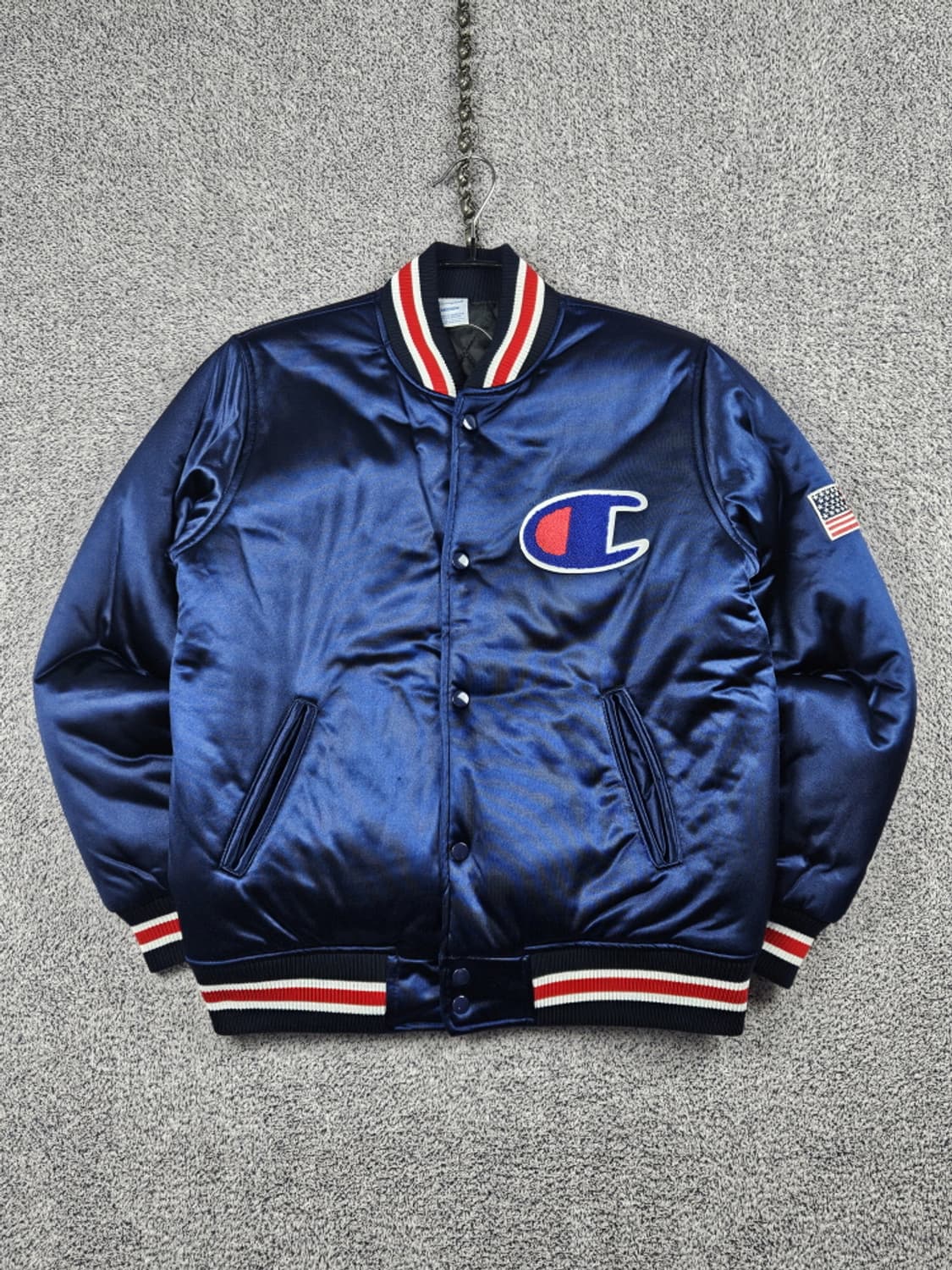챔피온 스타디움 새틴 베이스볼 스타장 자켓 ( M ) / 10042 상품이미지1