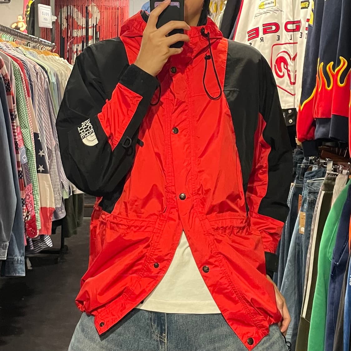 [IM] THE NORTH FACE 노스페이스 고어텍스 레드 자켓 상품이미지6