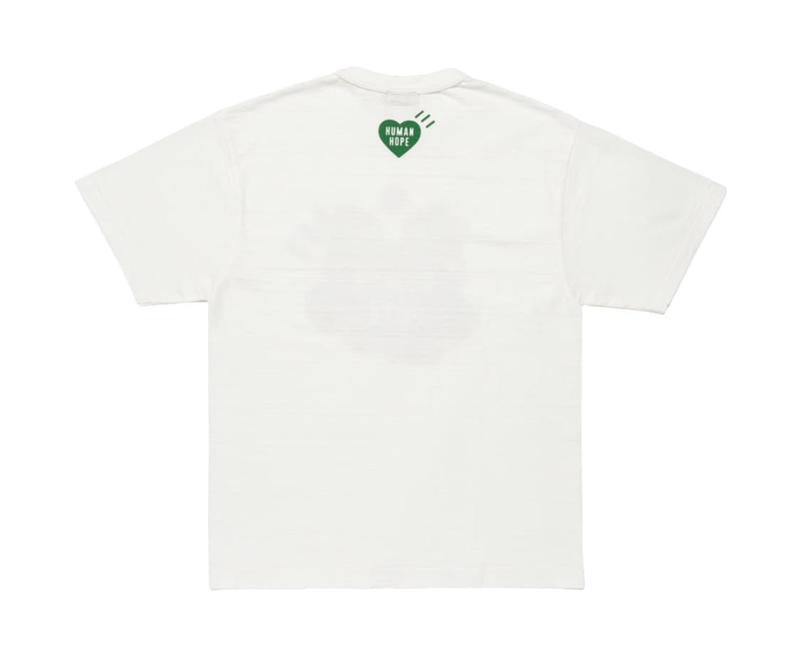 휴먼 메이드 휴먼 호프 그래픽 티셔츠 화이트 상품이미지2