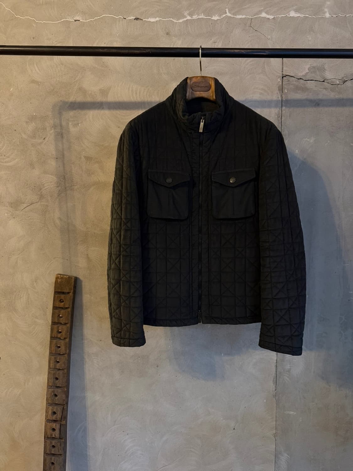 아르마니 꼴레지오니 퀼팅 블루종 남상100 상품이미지10