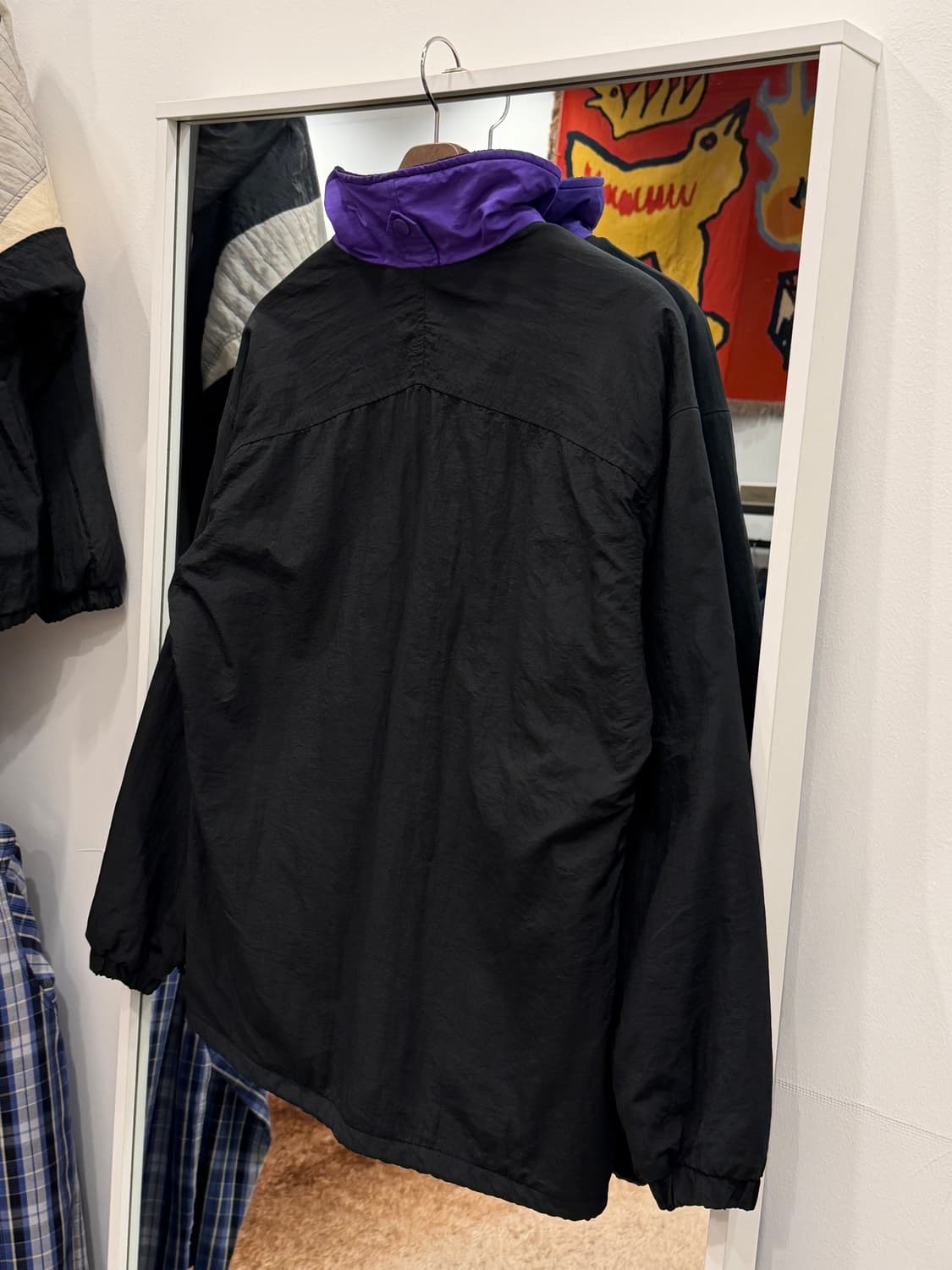 90s Columbia 컬럼비아 나일론 플리스 집업 자켓 상품이미지6