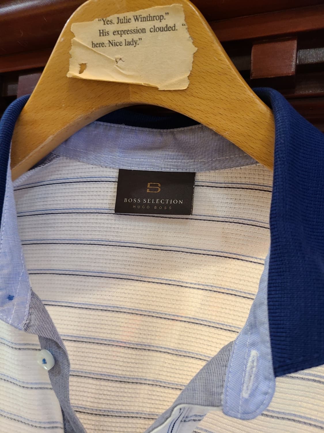 휴고보스 셀렉션 피퀘 티셔츠 상품이미지3