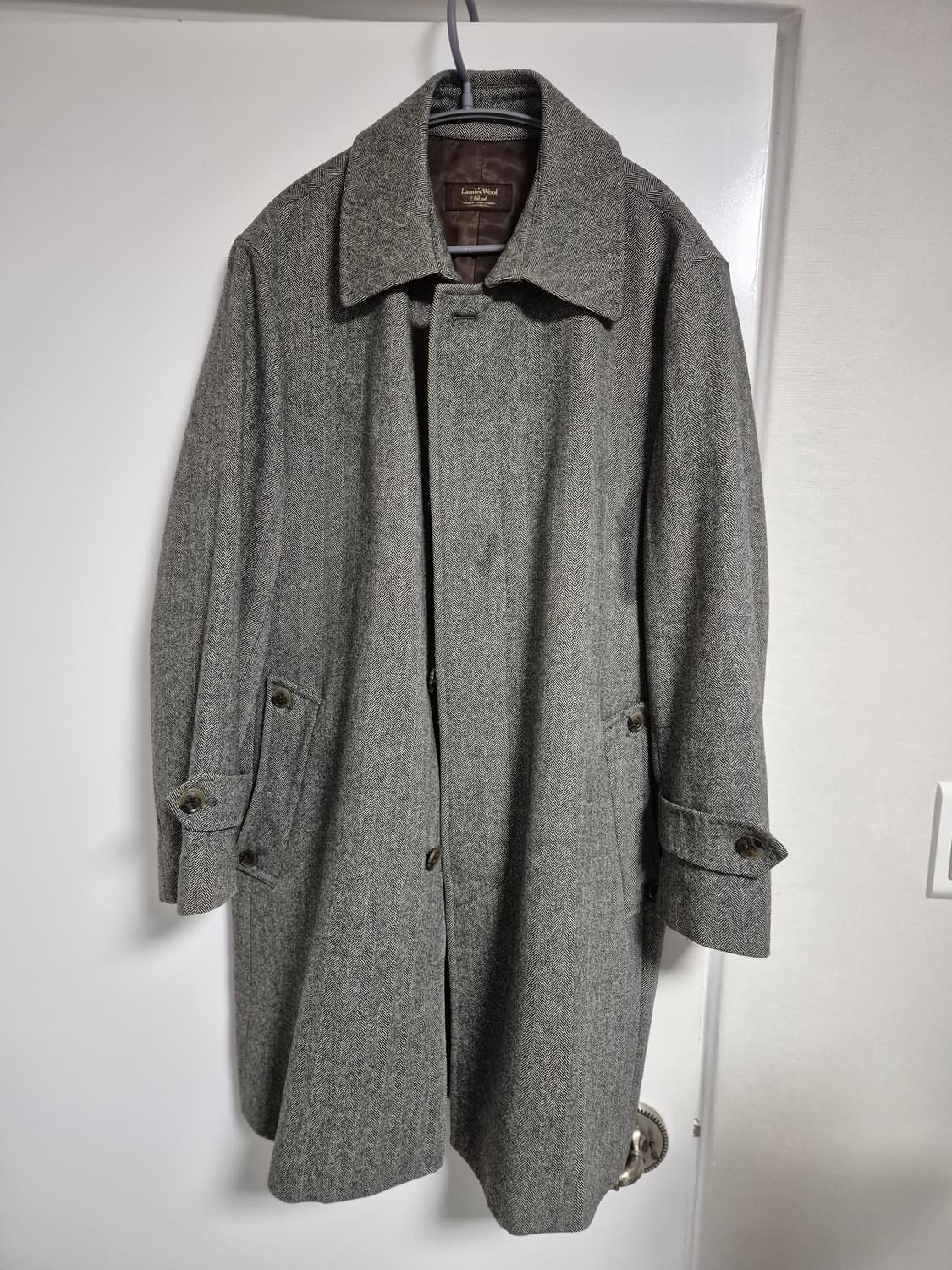 헤링본 클레식 코트 상품이미지1