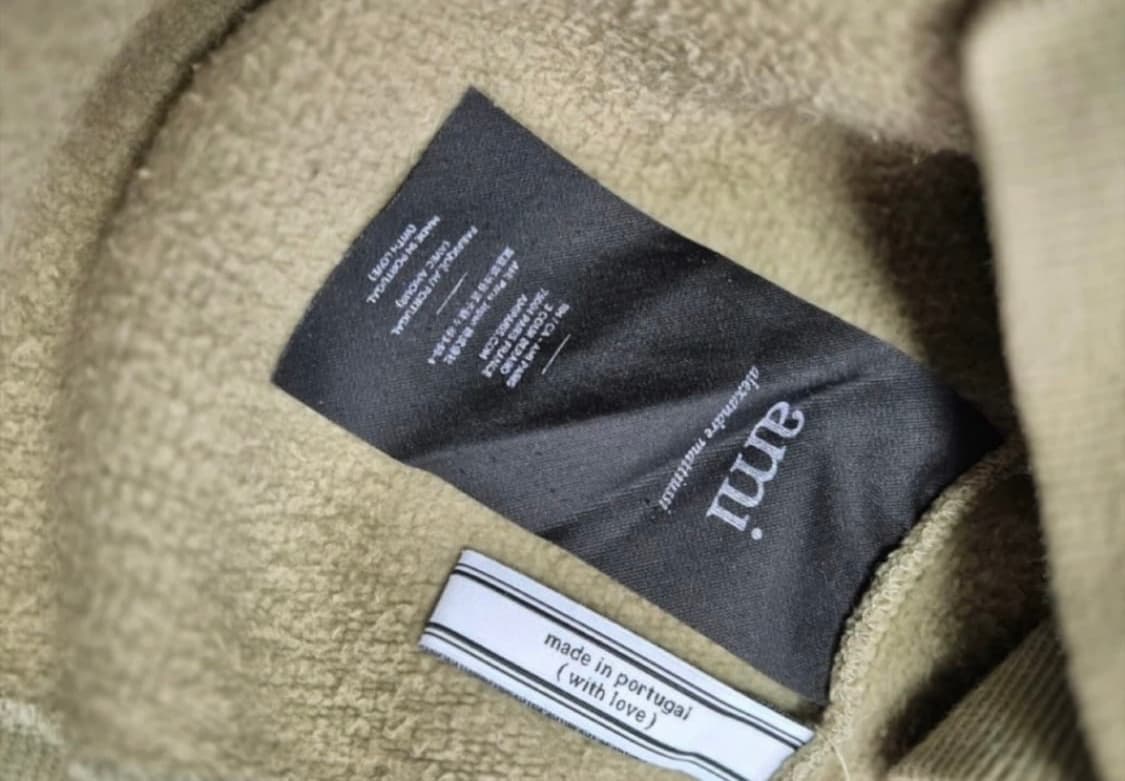 정품 아미 맨투맨 올리브그린 xl 상품이미지5