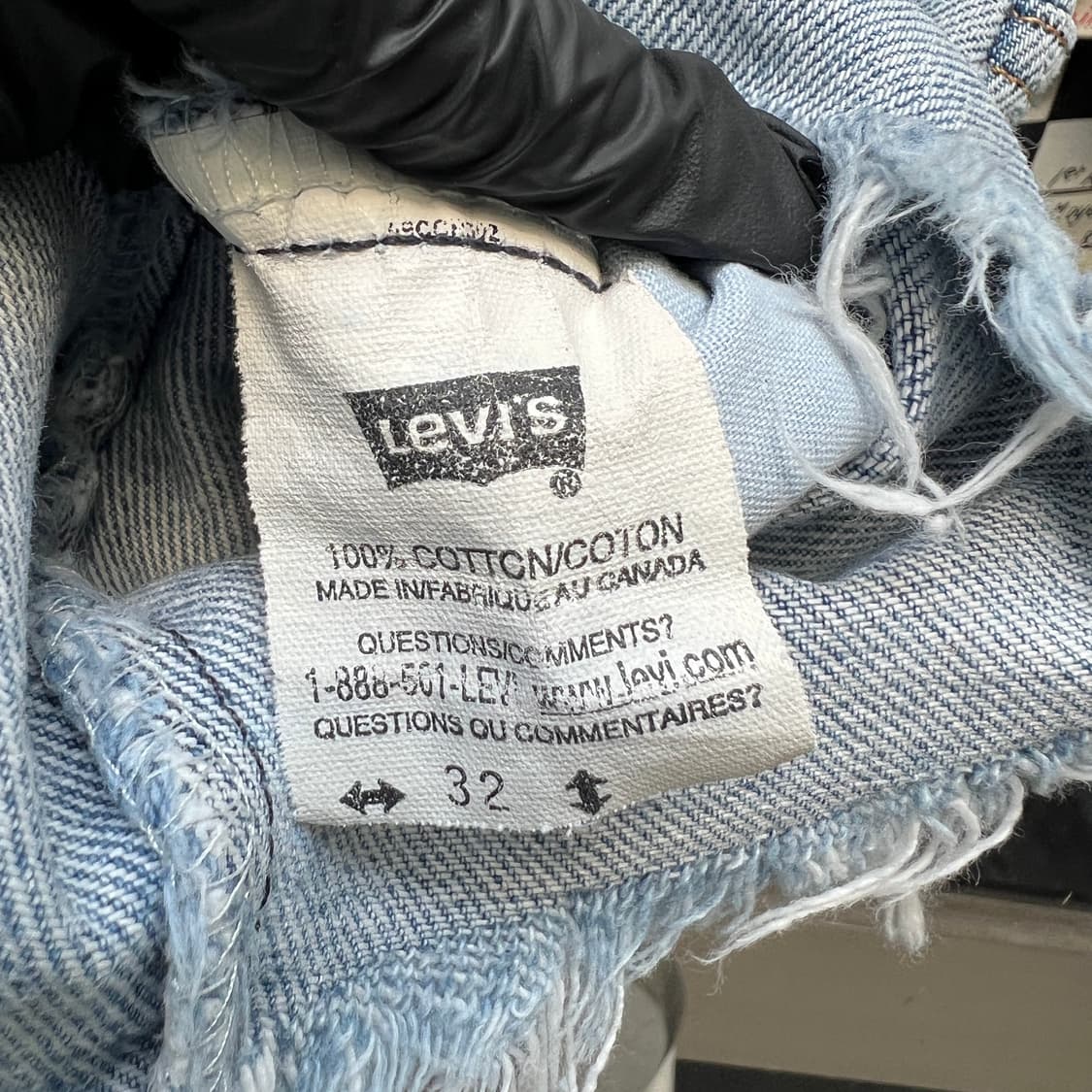 00s 빈티지 리바이스 데님 스커트 상품이미지6