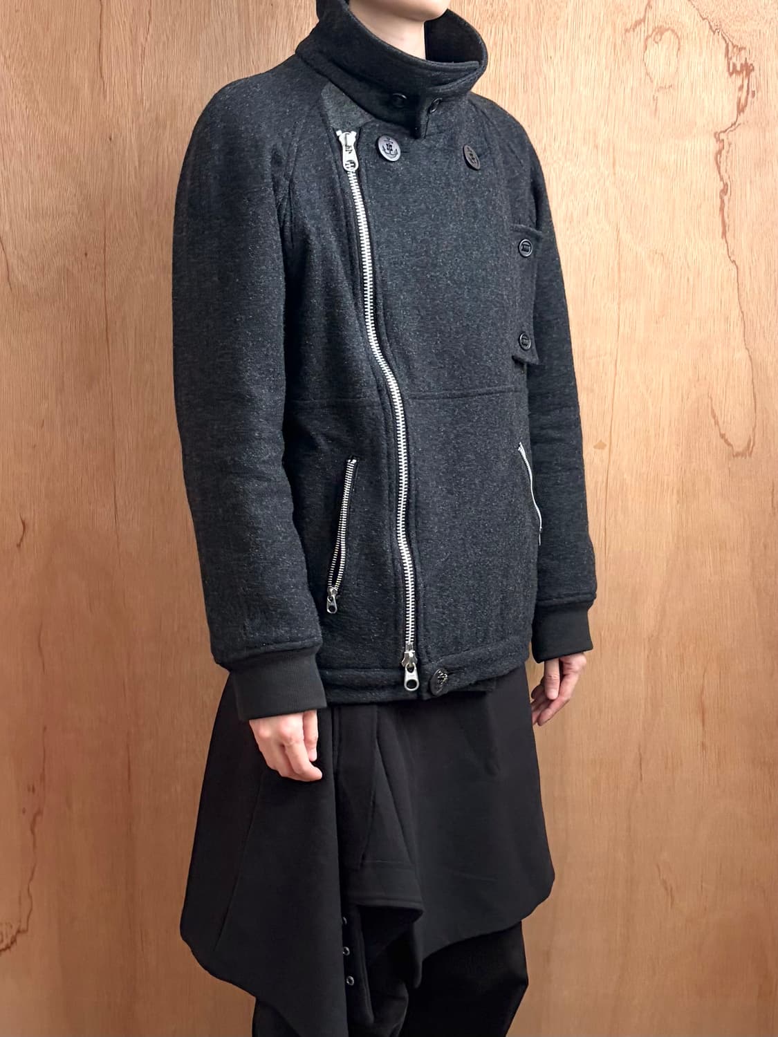 논네이티브 울 라이더스 봄버 자켓 상품이미지2