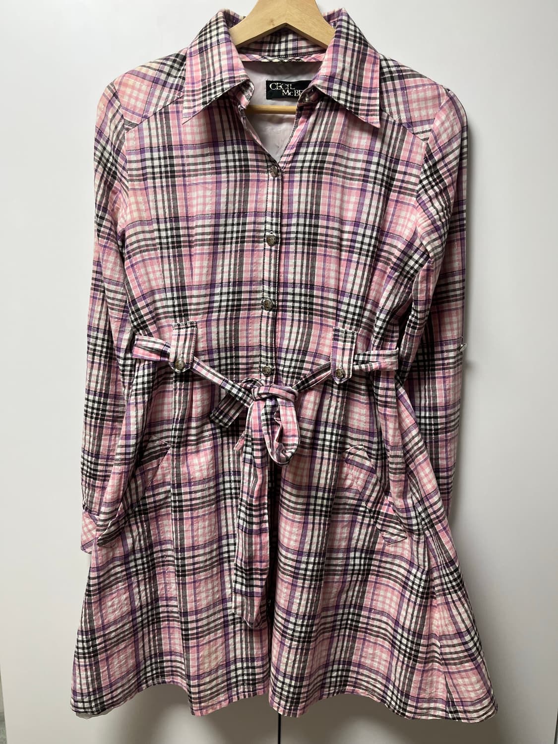 세실맥비 셔츠 원피스 베메클 베이비메탈클럽 갸루 상품이미지1