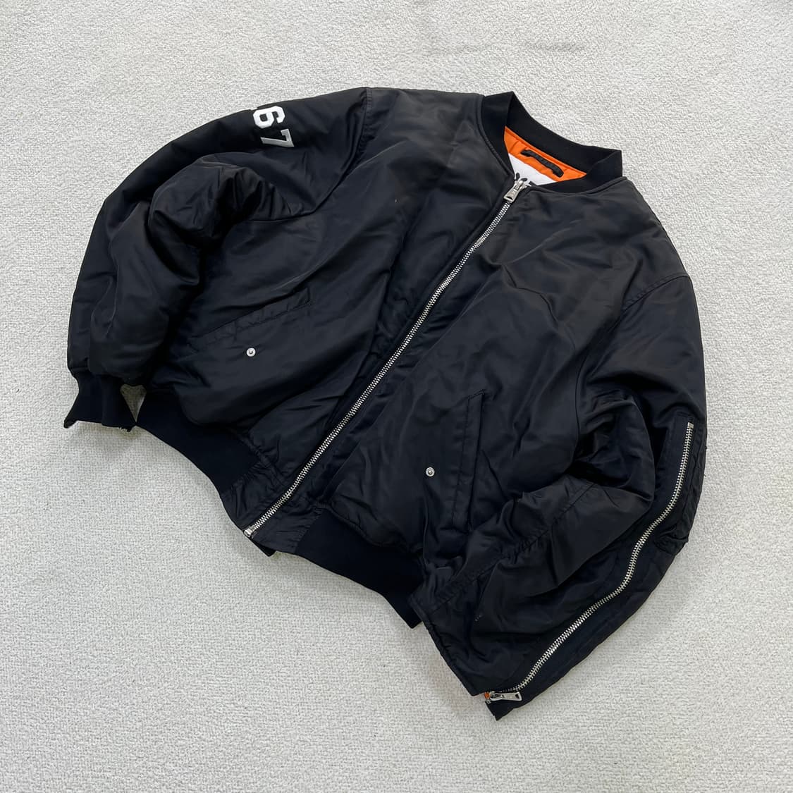 F X2 항공점퍼 MA-1 자켓 0317M 상품이미지1