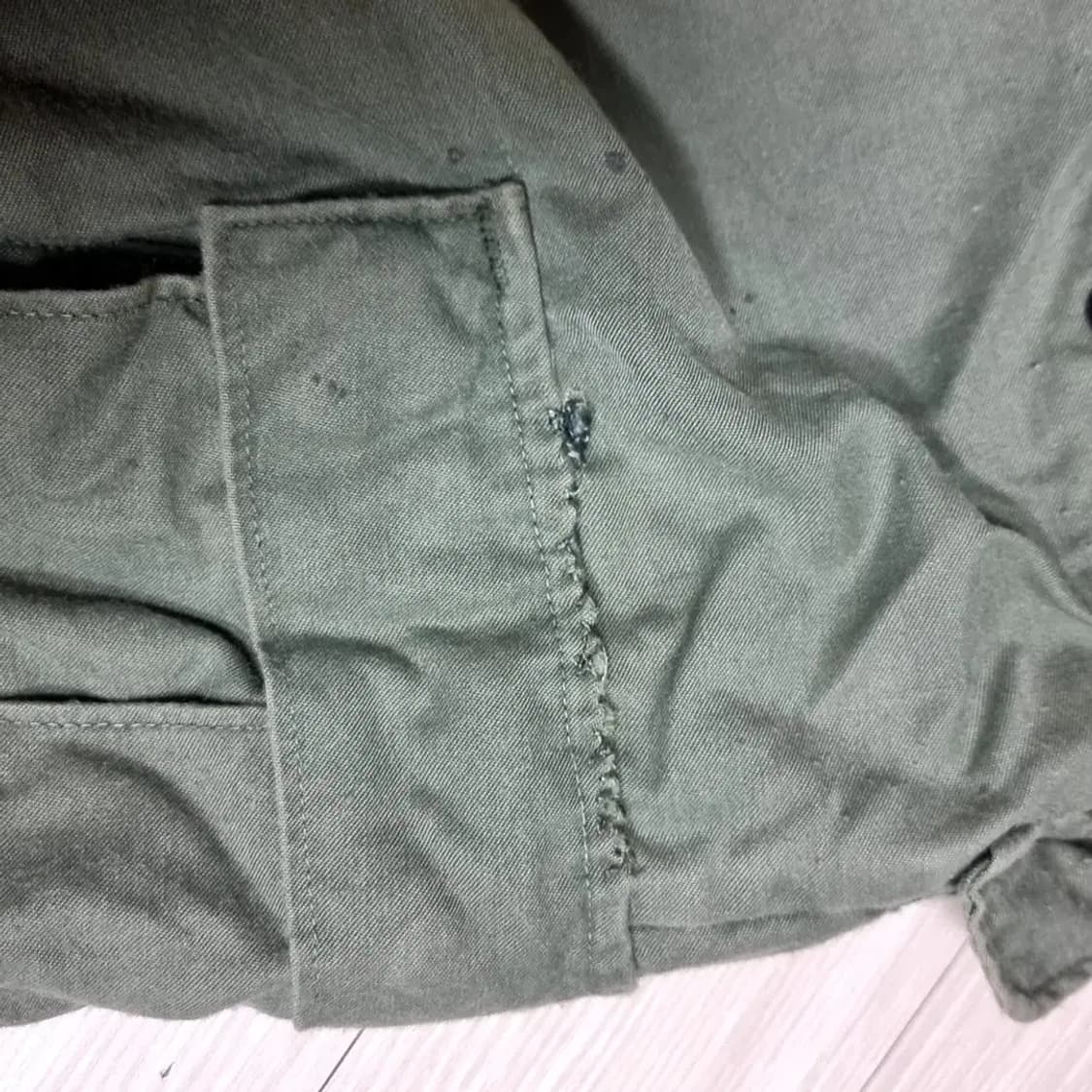 미군 오리지널 m65 올리브 그린 카고 바지(27-31) 상품이미지6