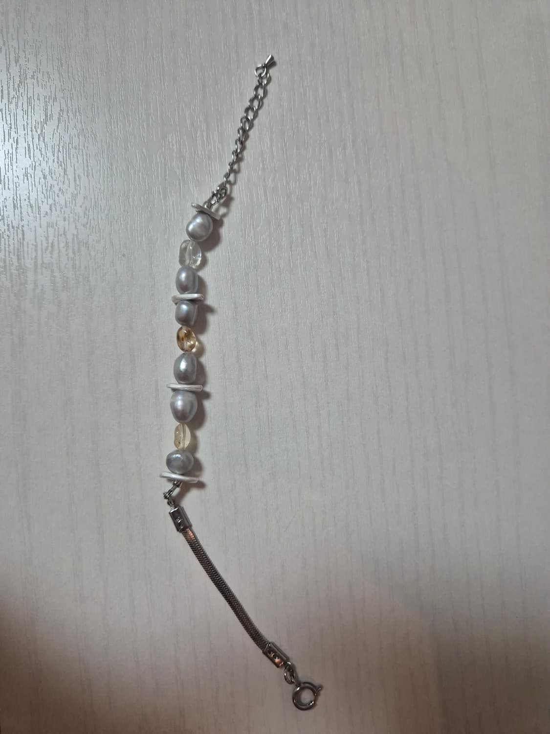벨리에 스네이크 펄 브레이슬릿 상품이미지1