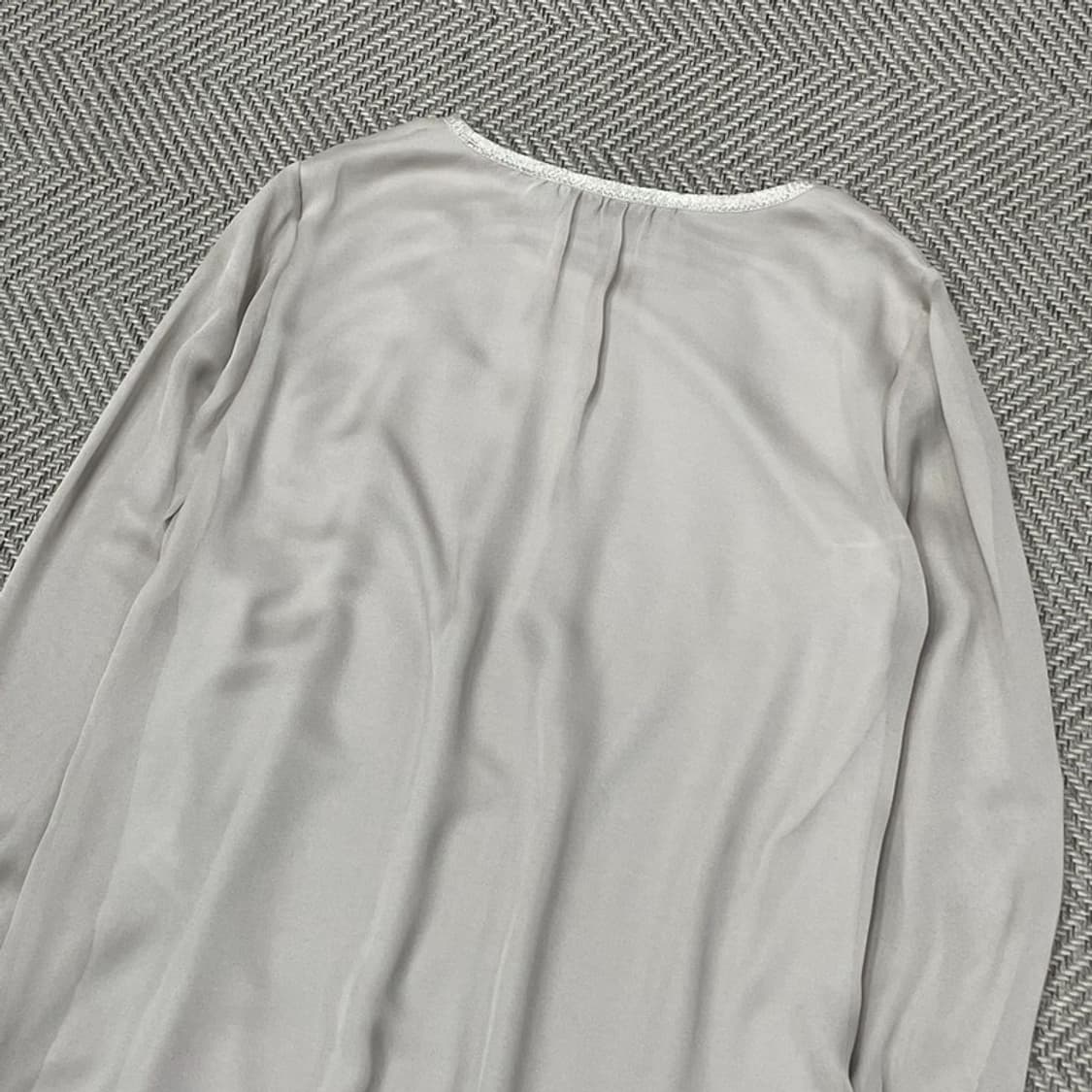 발망 시스루 비즈 블라우스 v0465 상품이미지4