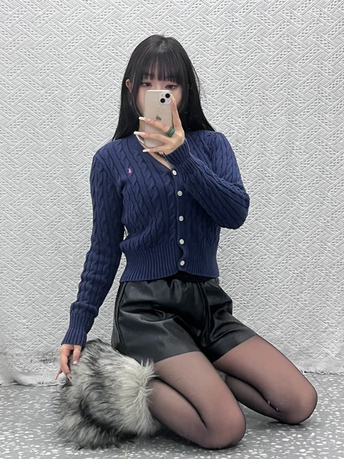 폴로 랄프로렌 모던 시크 캐주얼 슬림핏 꽈배기 가디건 XL C09853 상품이미지1