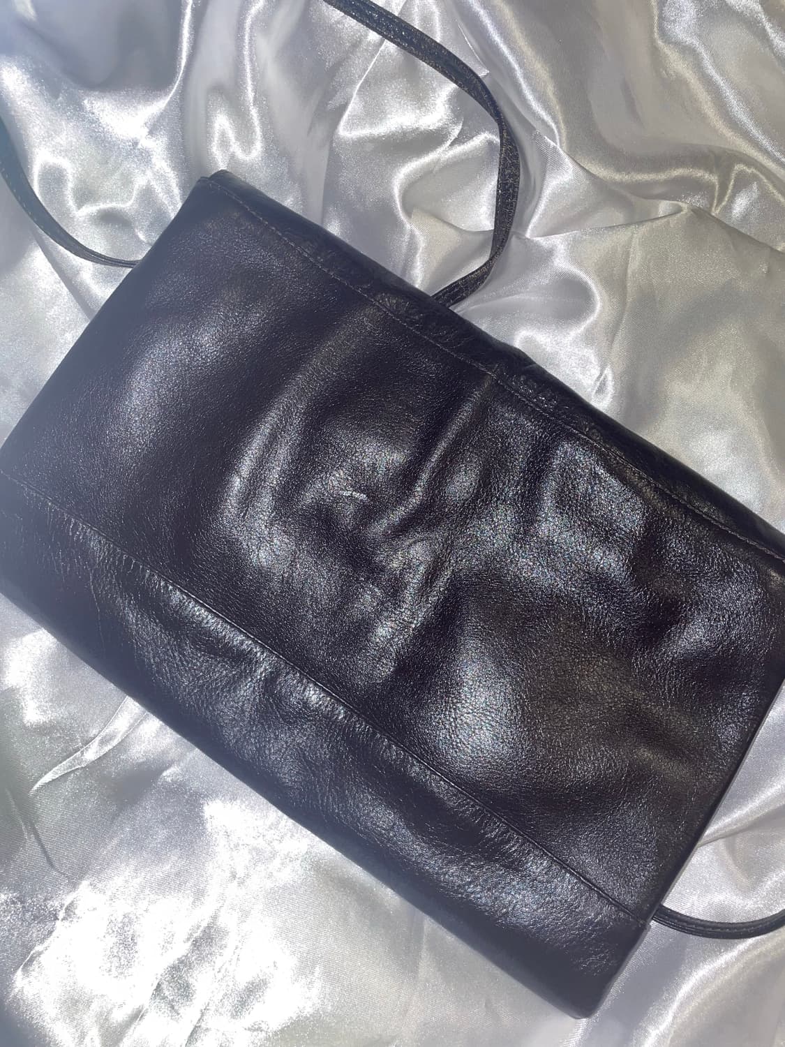 빈티지 가죽 편지봉투 백 상품이미지4