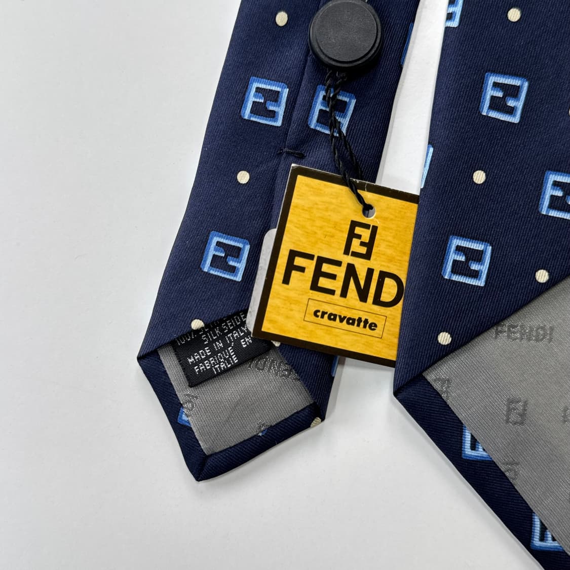 택달린 미사용품 펜디(FENDI) 모노그램 명품 정품 넥타이 상품이미지6