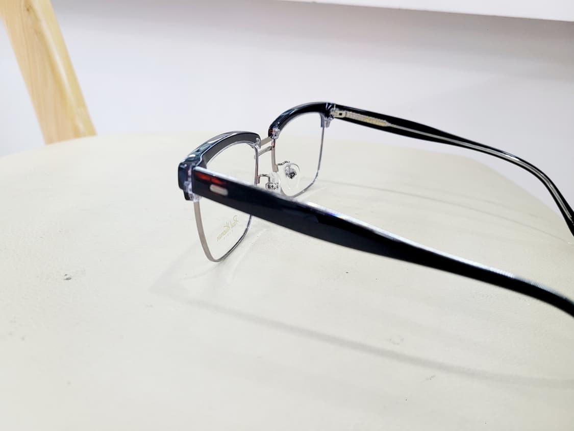 폴휴먼 안경 PHF-5268A 블랙실버하금테 안경 상품이미지7