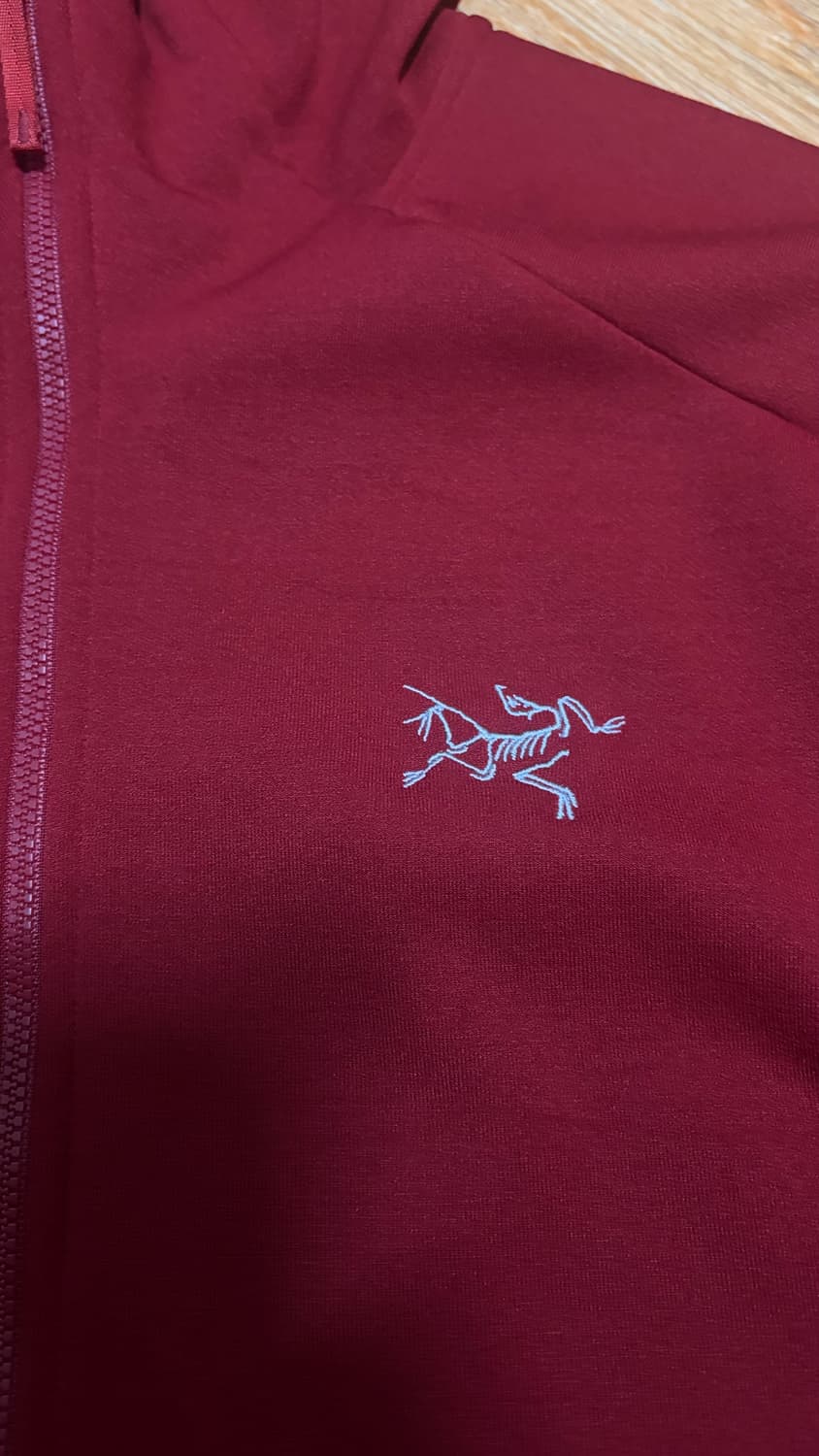 아크테릭스 카이어나이트 AR 후디 남성 XL 사이즈 레드 색상입니다 상품이미지2