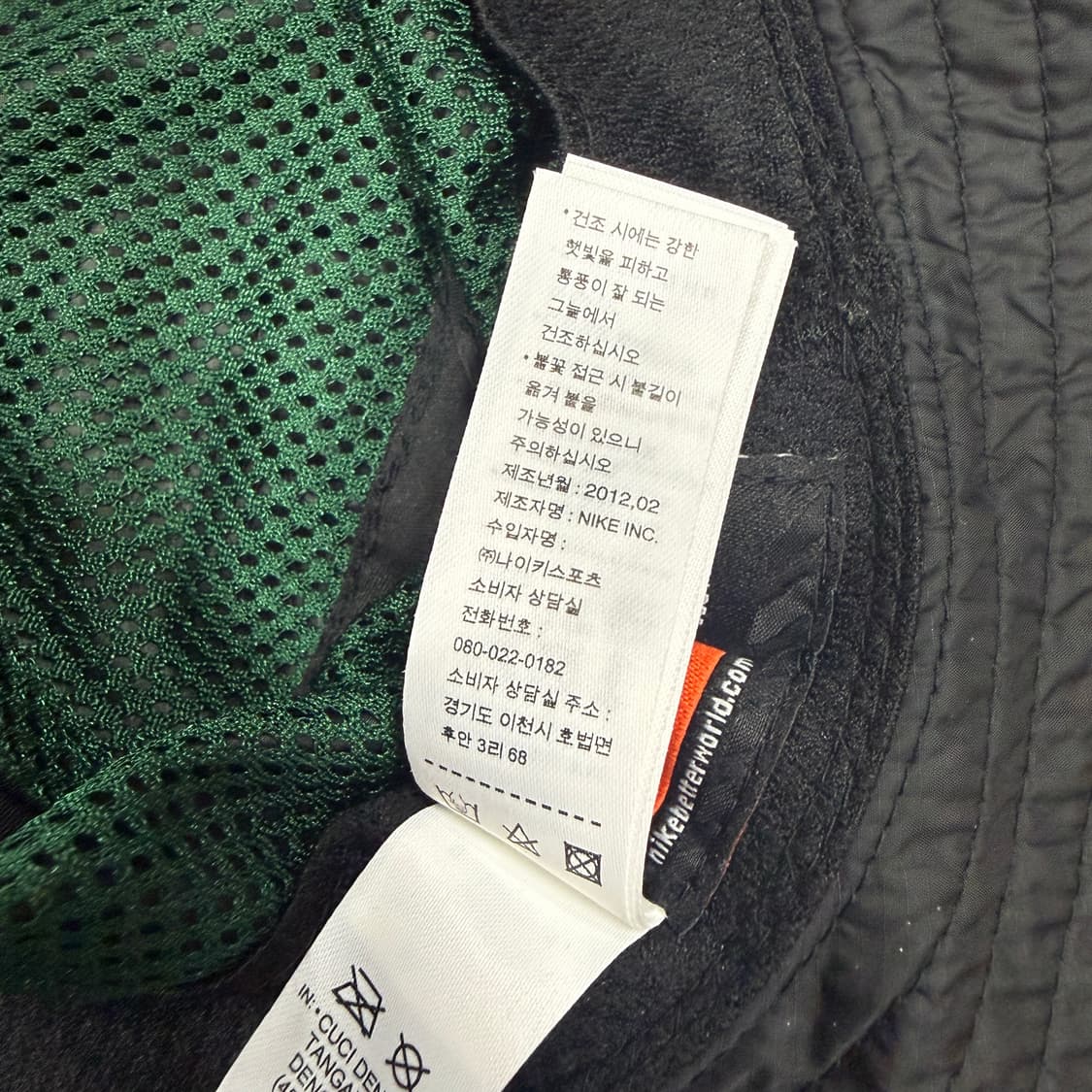 10s나이키 우븐 나일론 버킷햇(블랙) 상품이미지5