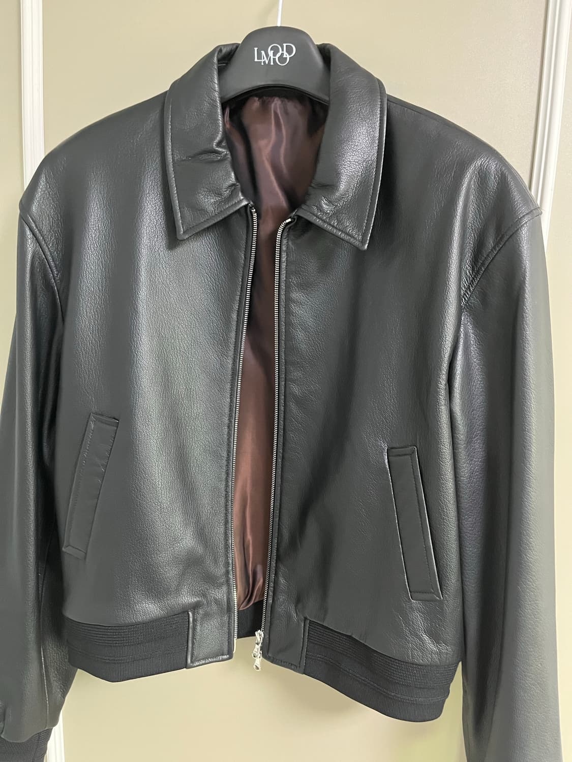 엘무드 세레니티 고트 레더 블루종 48 상품이미지1