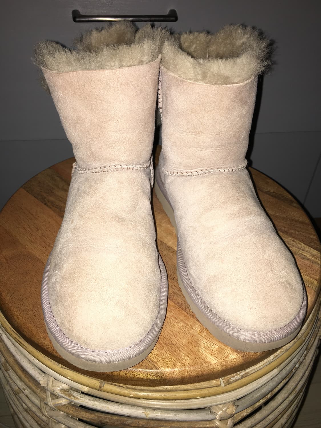 🎀230 UGG 연보라 리본 어그부츠 상품이미지3