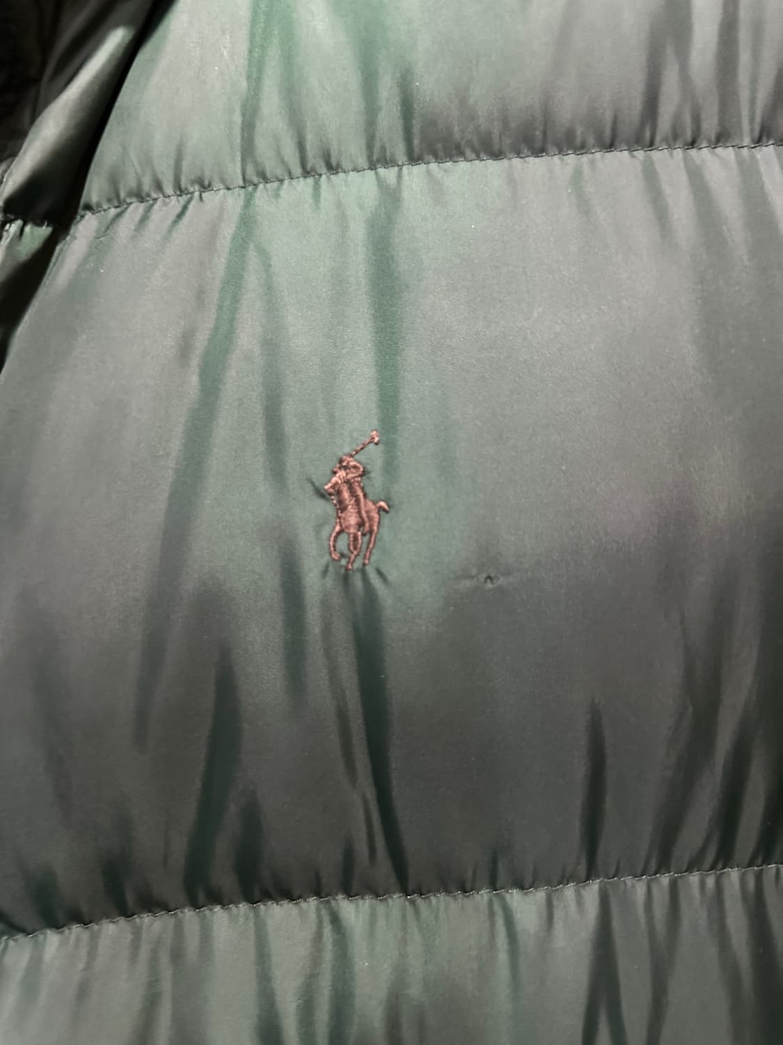 폴로 푸퍼패딩 그린 L 상품이미지2