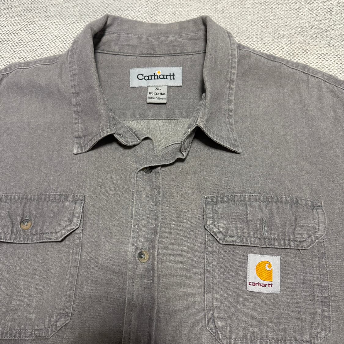 칼하트 올드스쿨 데님 셔츠 상품이미지2