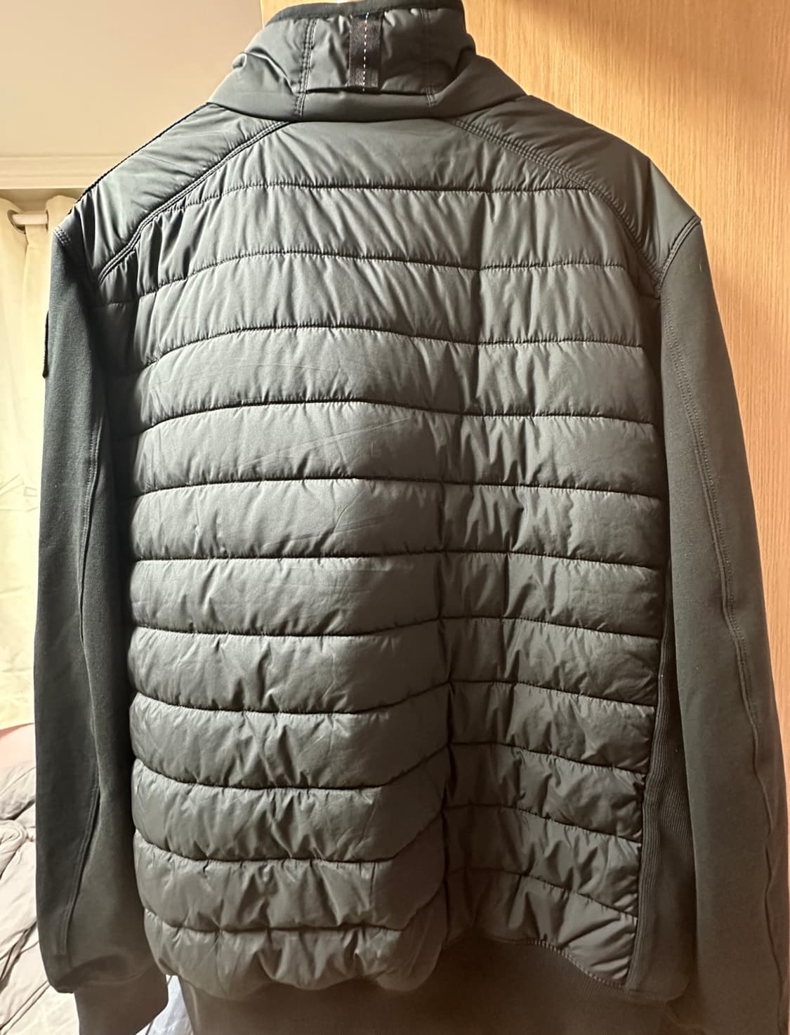 파라점퍼스 경량패딩 니트패딩 블랙 L 상품이미지2