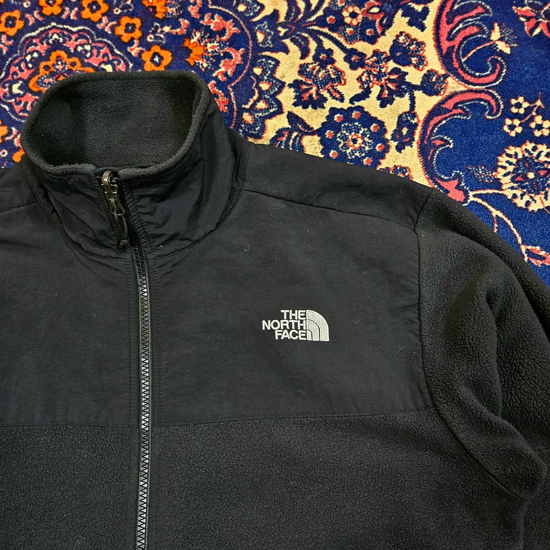 노스페이스 나일론 블럭 하이넥 플리스자켓 S size(95-100) 상품이미지2