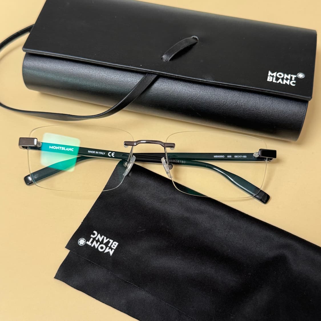 몽블랑 무테 안경 상품이미지1